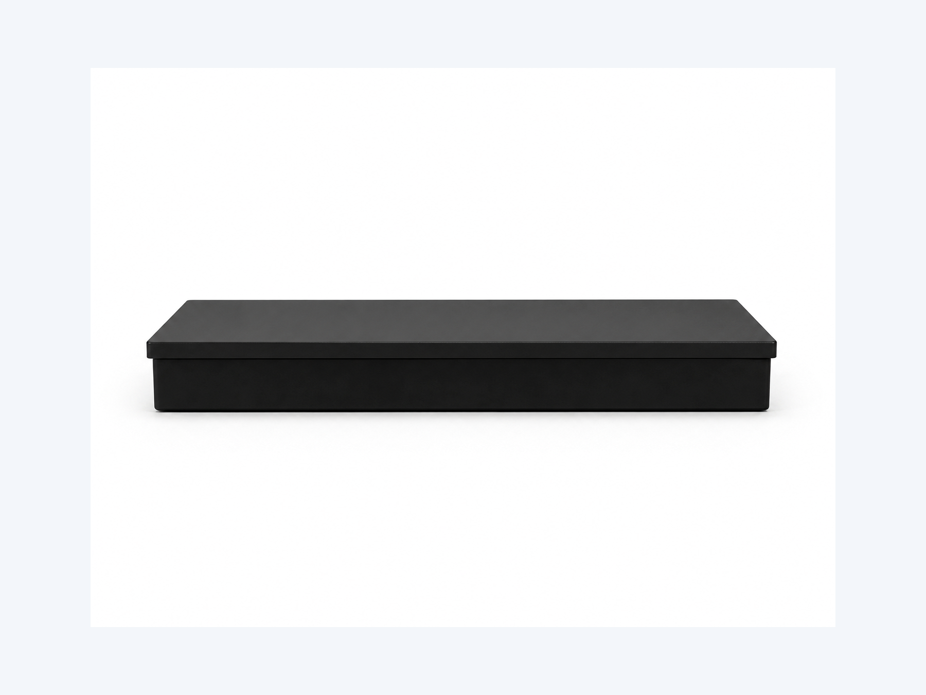 Alpha - 53 Gallon RV Holding Tank 466BLANK - 56x30x8.75 OEM Black Water Waste Tank side