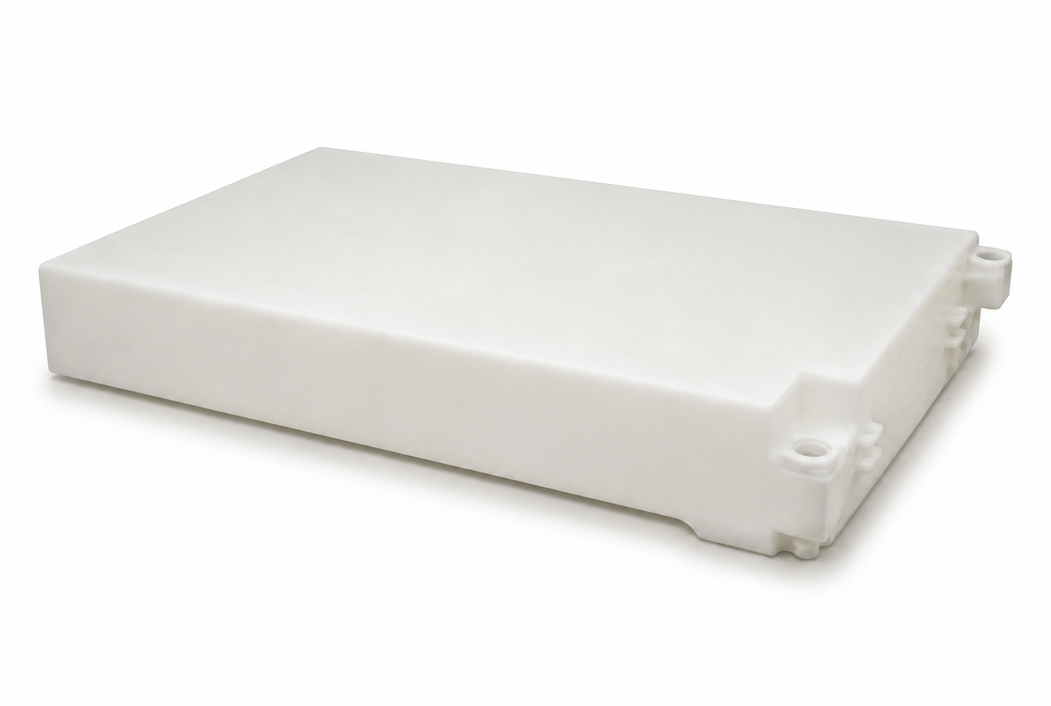 AmeriKart 31 gallon RV fresh water tank 46 x 31 x 7 inches - photorealistic top view