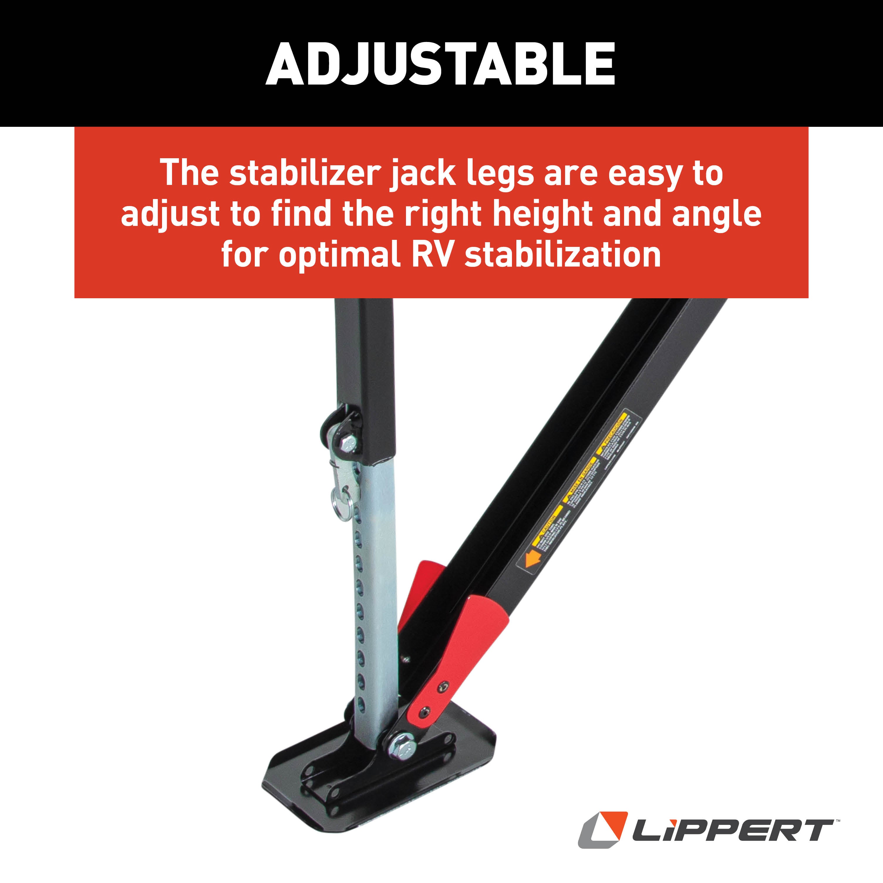 Quick Drop RV Stabilizer - Double Leg Kit - Lippert | OEM RV Part