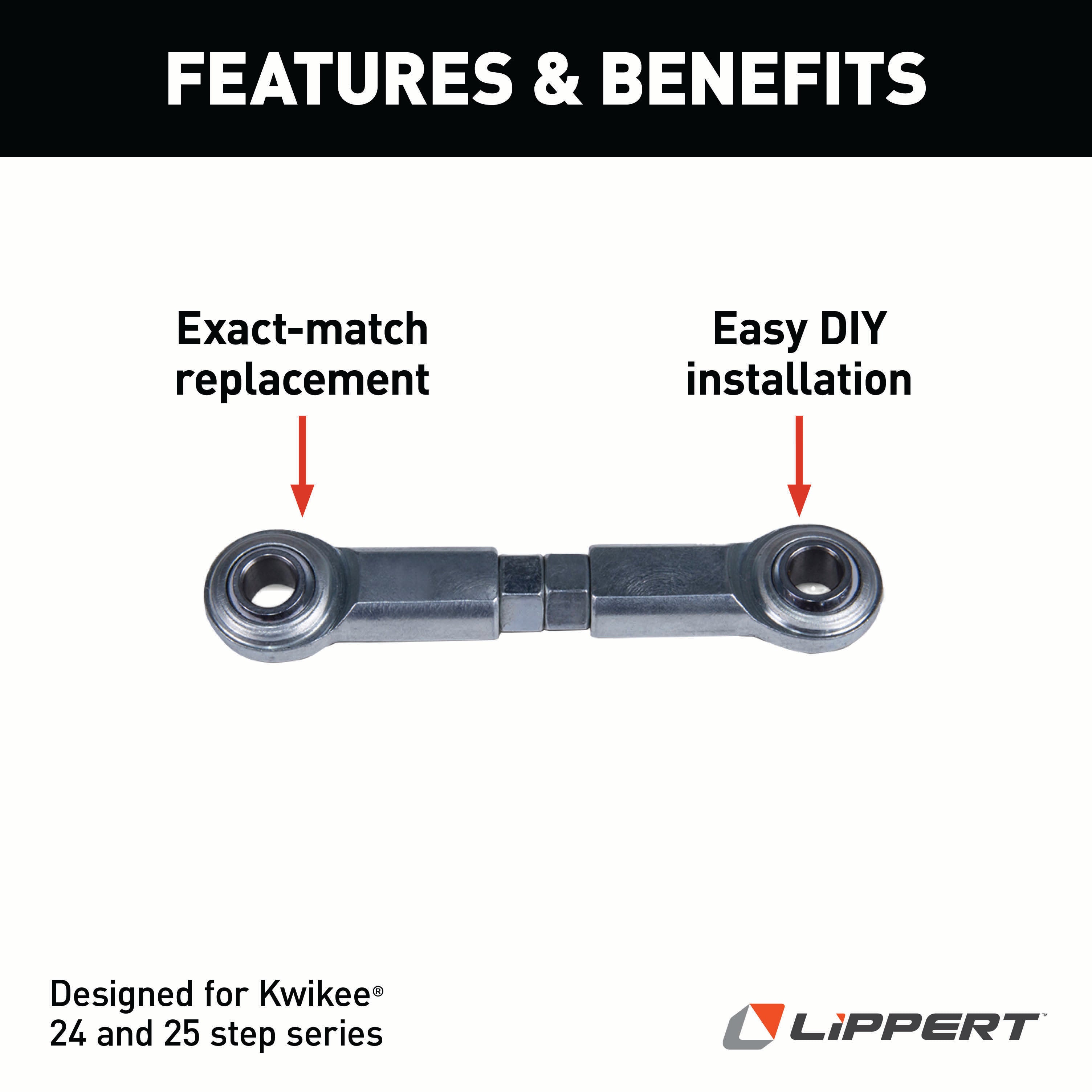 Lippert - Kwikee Link Assembly For 24 & 25 Series - Image 2