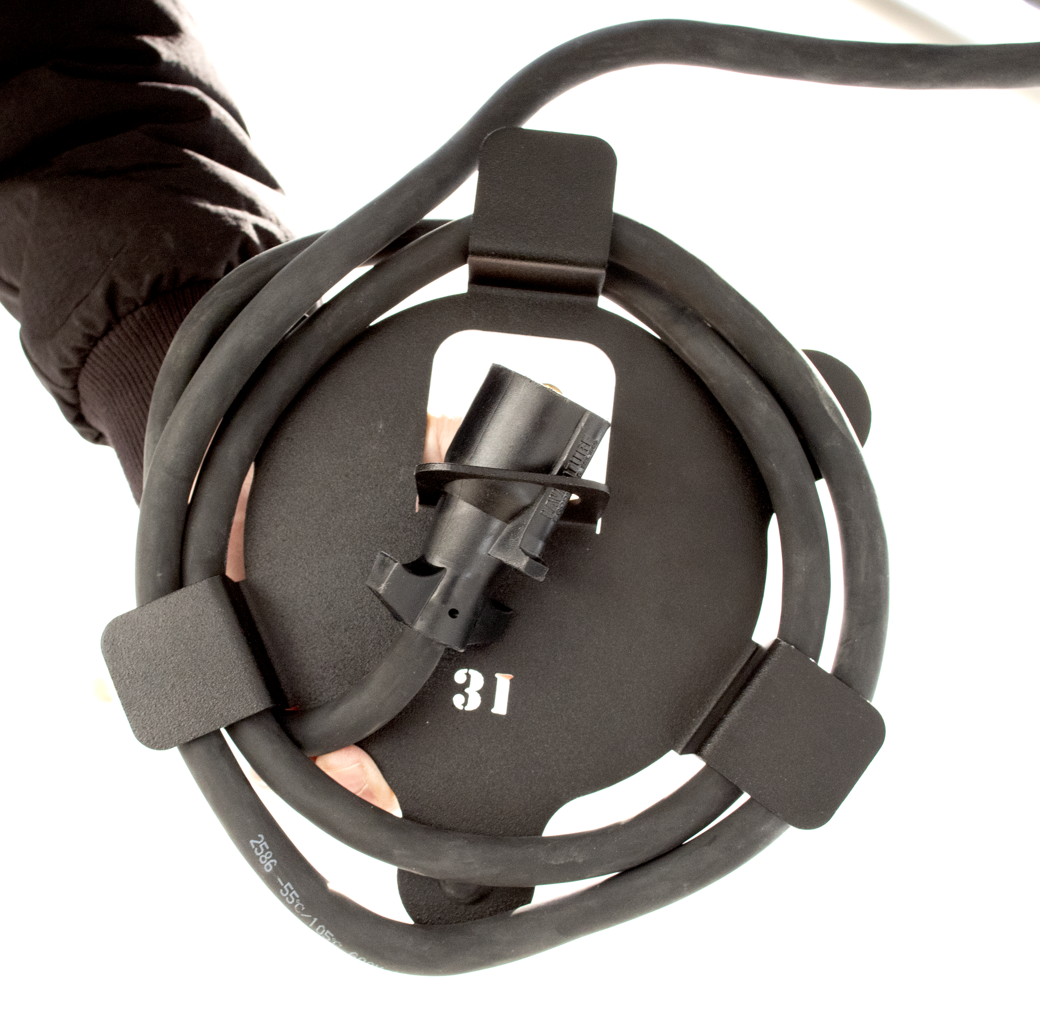 MORryde SP56-463 Cord Keeper - 7-Way Power Cord Storage for RV Travel Trailers and 5th Wheels