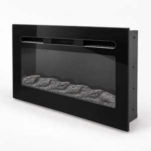Covenant - 18" Electric RV Fireplace with Touch+Screen LOG and Remote Control - 1500W Heat - Model LFP18-LT