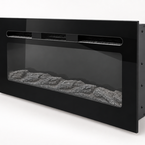 Covenant - 30" Electric RV Fireplace with Touch+Screen LOG and Remote Control - 1500W Heat - Model LFP30-LT