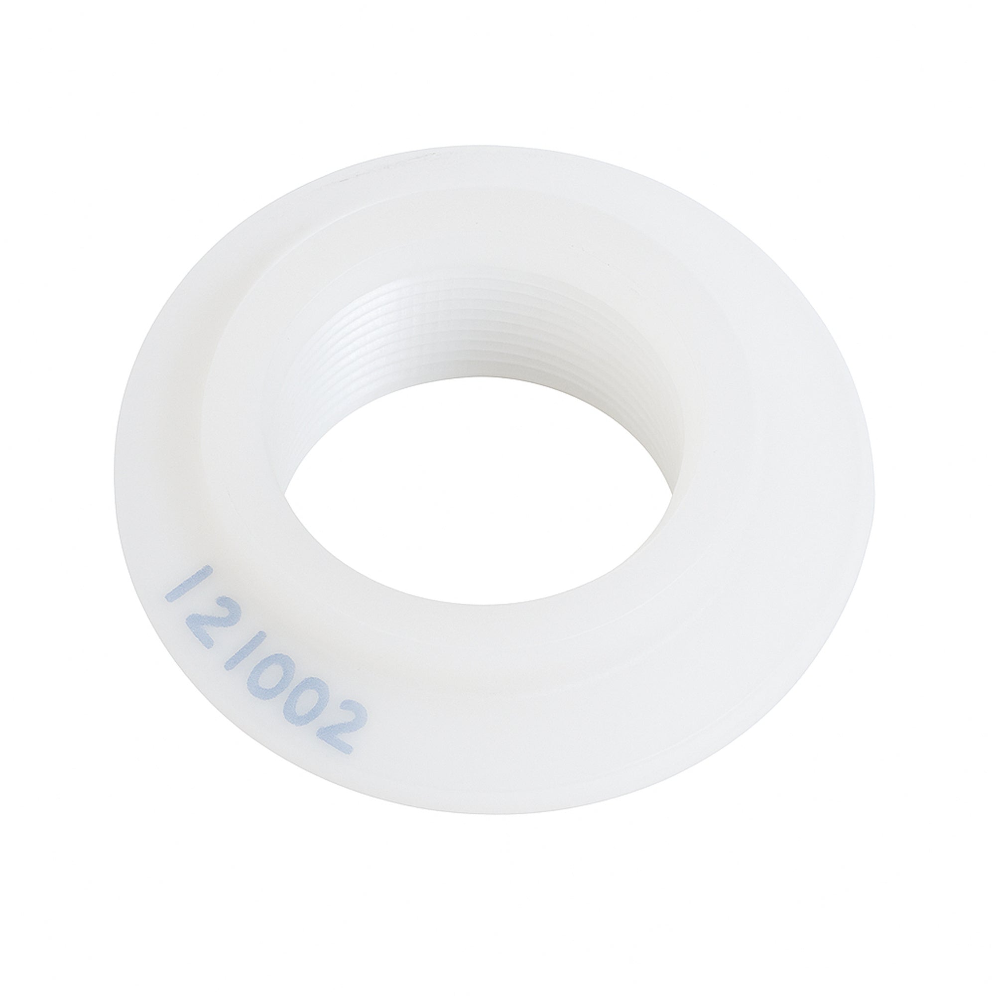 CPI - 1-1/4" FPT Threaded Raised Spinweld Fitting - 1-3/4" Hole Size - Part # 54LL (500151) cleaned product image 2