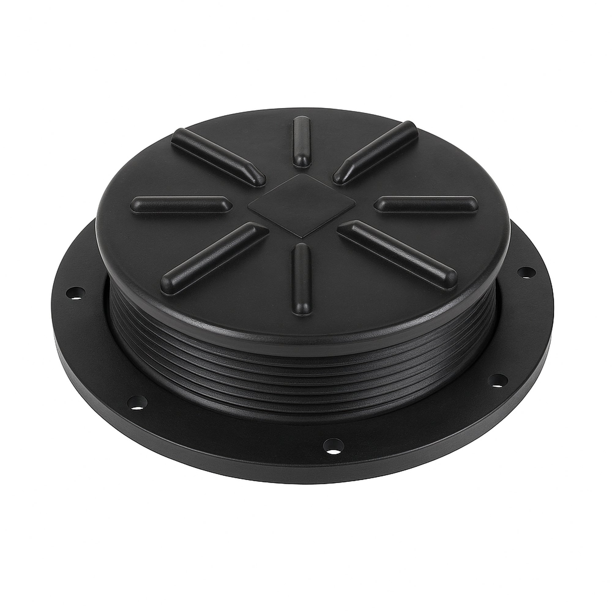 CPI - 12-1/2" Threaded Lid & Flange Assembly. - Part #112 cleaned product image 2