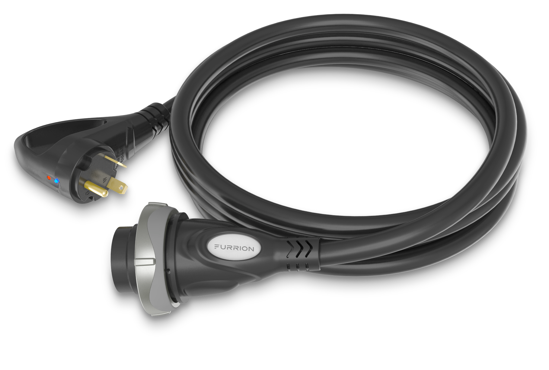 Furrion Faultsmart 36' Rv Power Cord - 30A, 125V, Black #F30R36-Sb-Oem - Image 1