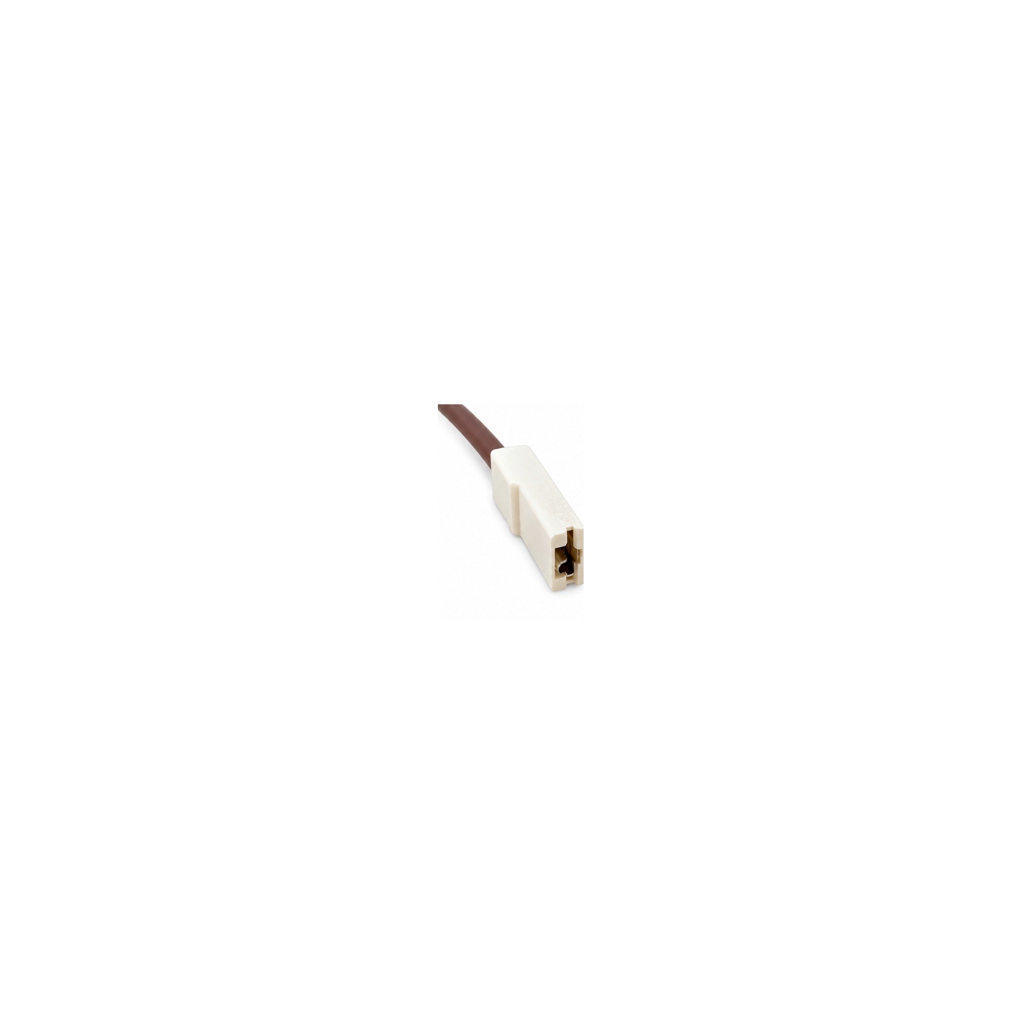 Dometic 289081562 12V heater element white connector detail for RV refrigerator