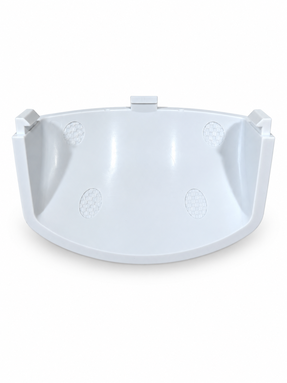 Dometic 3314168.000B Polar White awning foot cover underside view