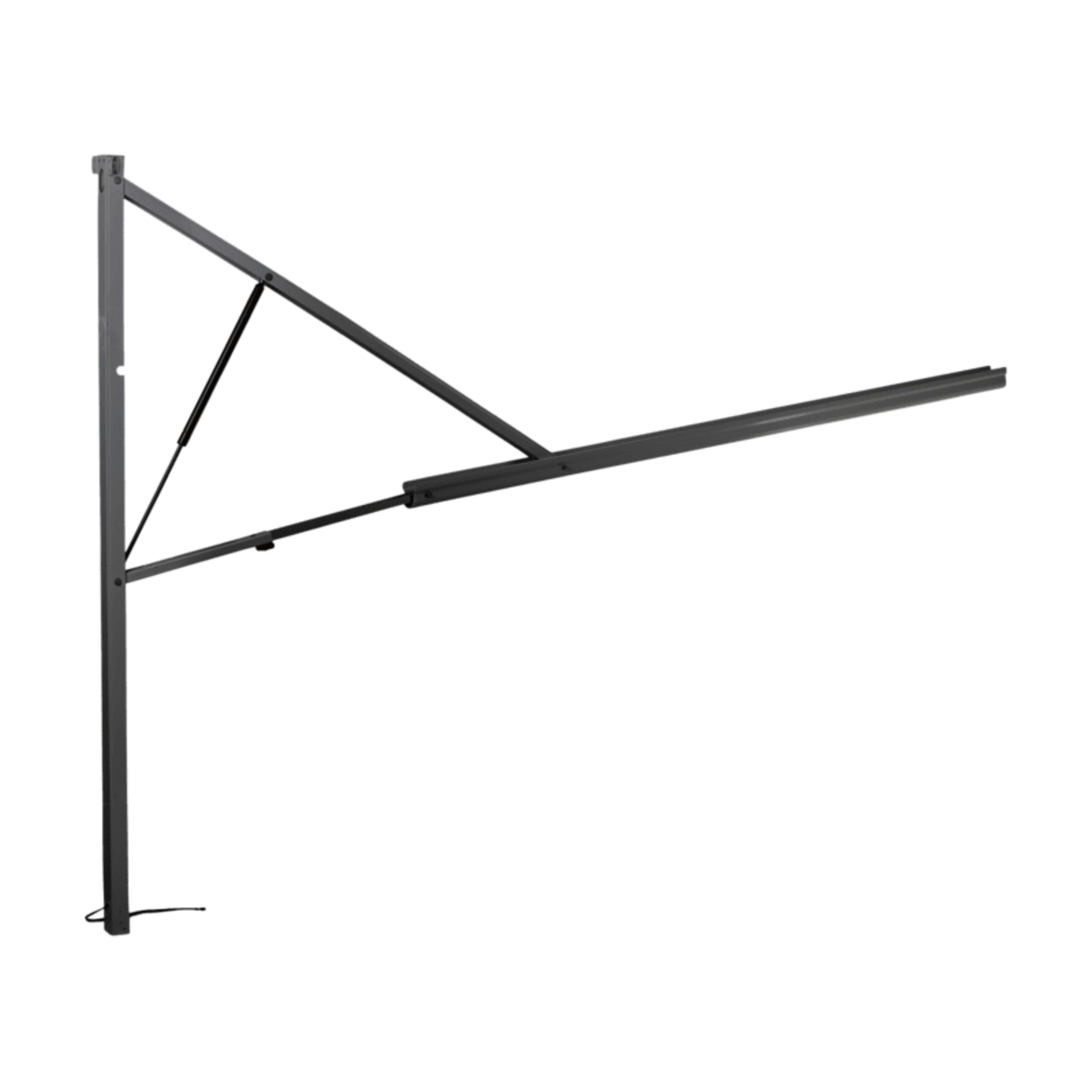 Dometic 9100 Power Awning Bottom Wire Exit Hardware - Black - Part# 9108853262