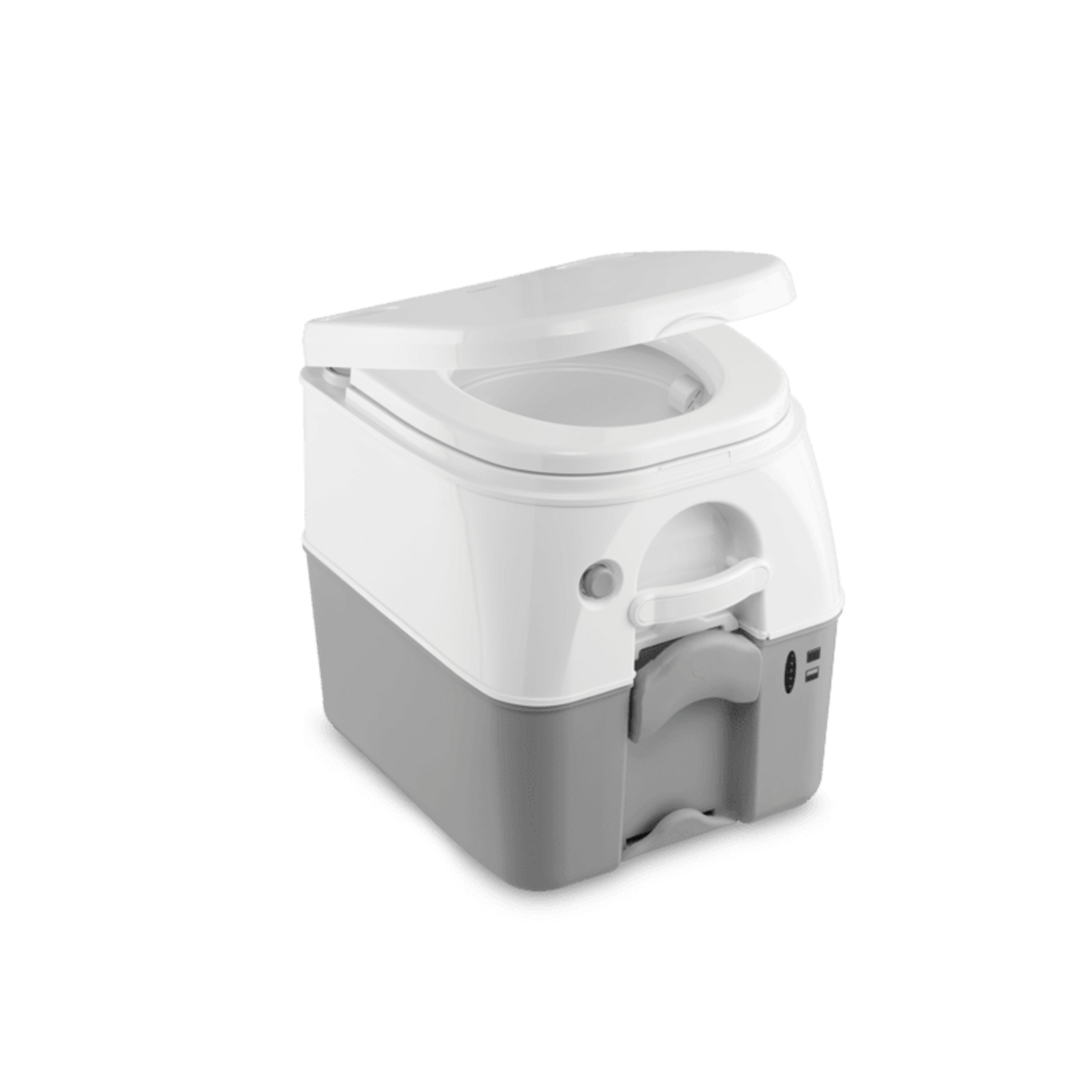 Dometic SaniPottie 976 Portable Toilet - Gray - 5 Gallon - Part# 9108552688