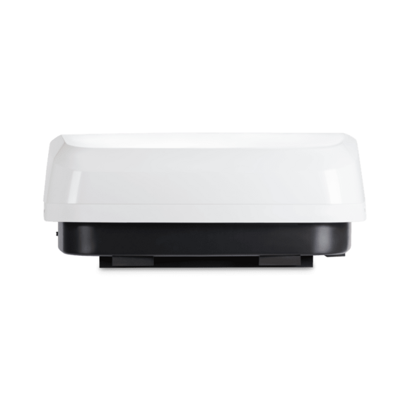 Dometic - FreshJet 5 Series 15,000 BTU Low-Profile Electronic RV Air Conditioner with Heat Pump - White - Part# 9620017216 top view