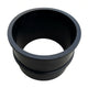Elkhart Plastics - 1.5" Barbed Hub Coupler Black U150BC - RV Tank Fitting for Uniseal Grommet