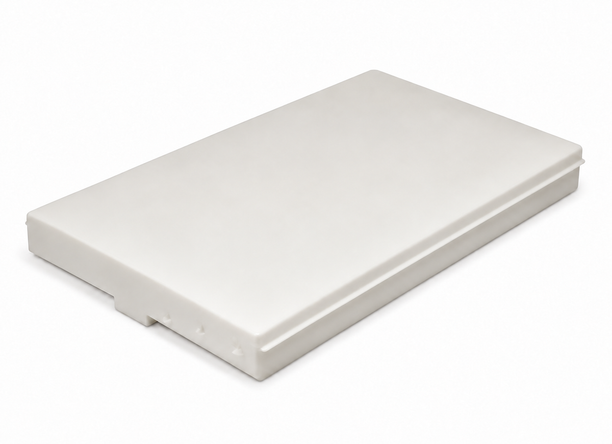 W1496 blank low-profile fresh water tank without pre-installed fittings — opposite angle