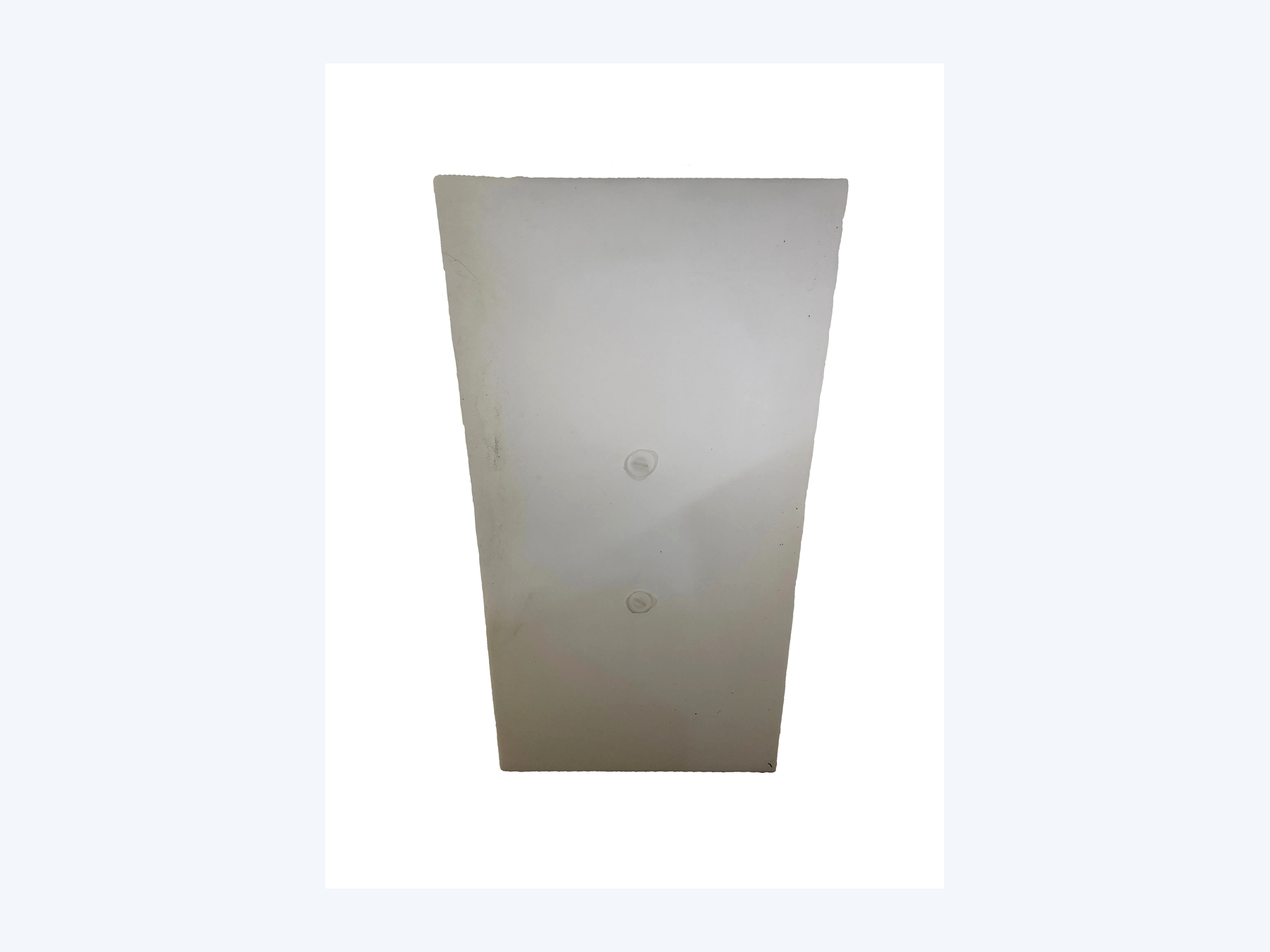 Elkhart Plastics - 39 Gallon RV Fresh Water Tank 54 x 28 x 6 - 605W Low Profile OEM Replacement side