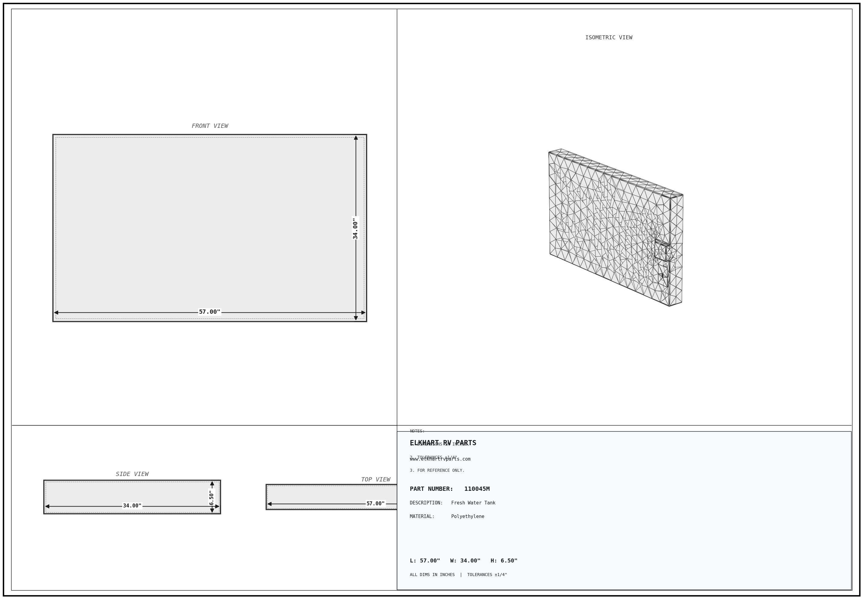 110045M Engineering Drawing