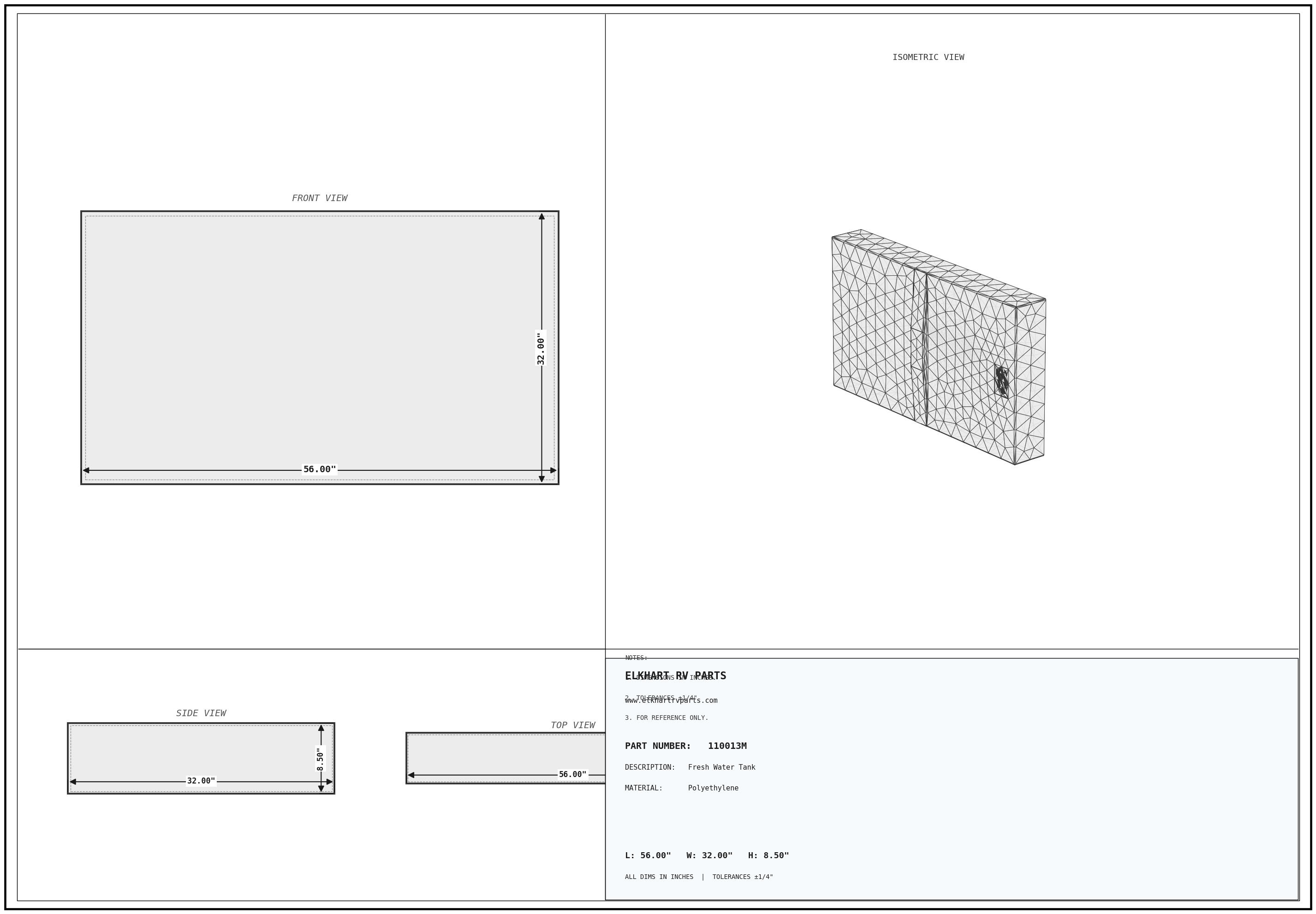 110013M Engineering Drawing