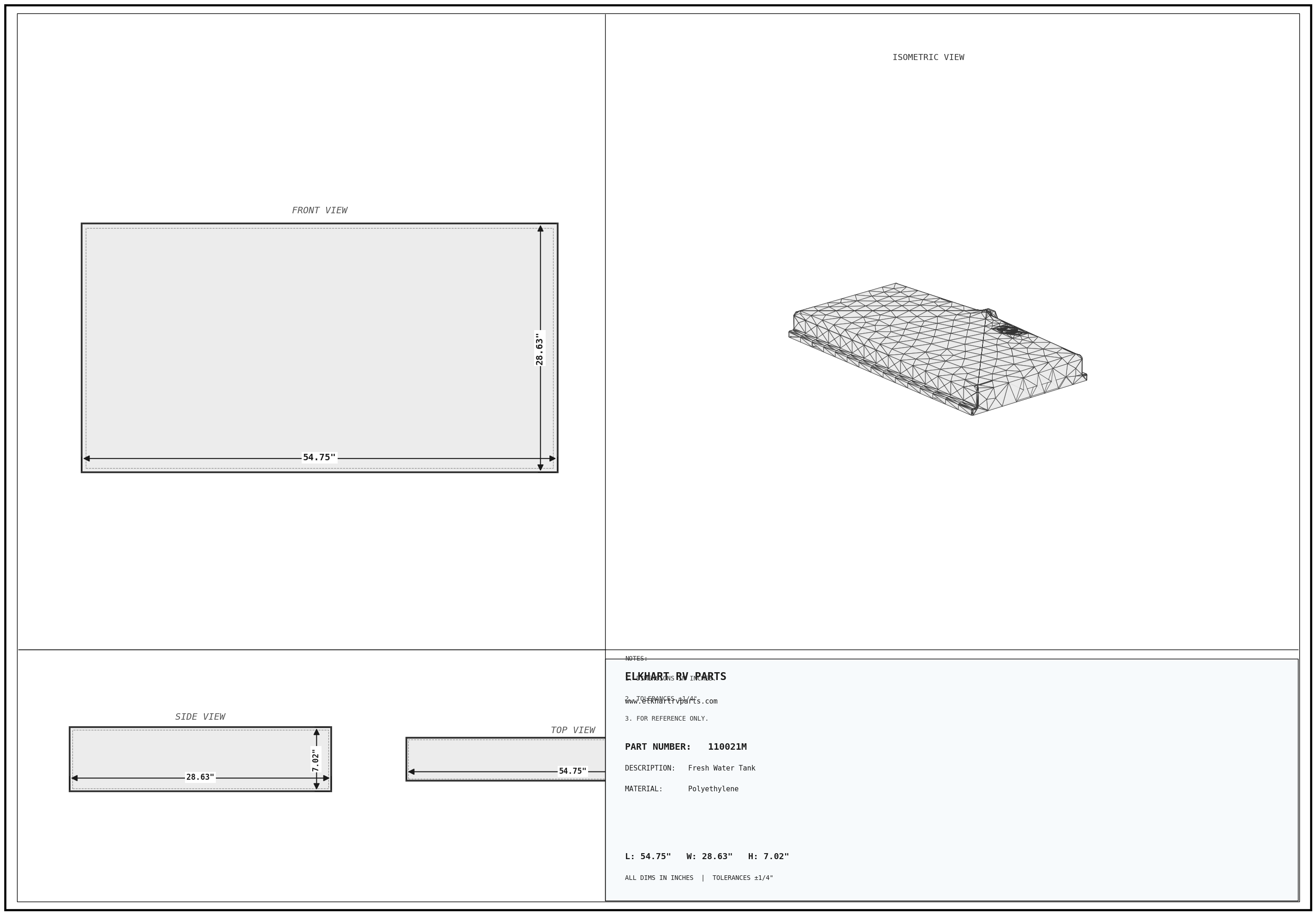 110021M Engineering Drawing