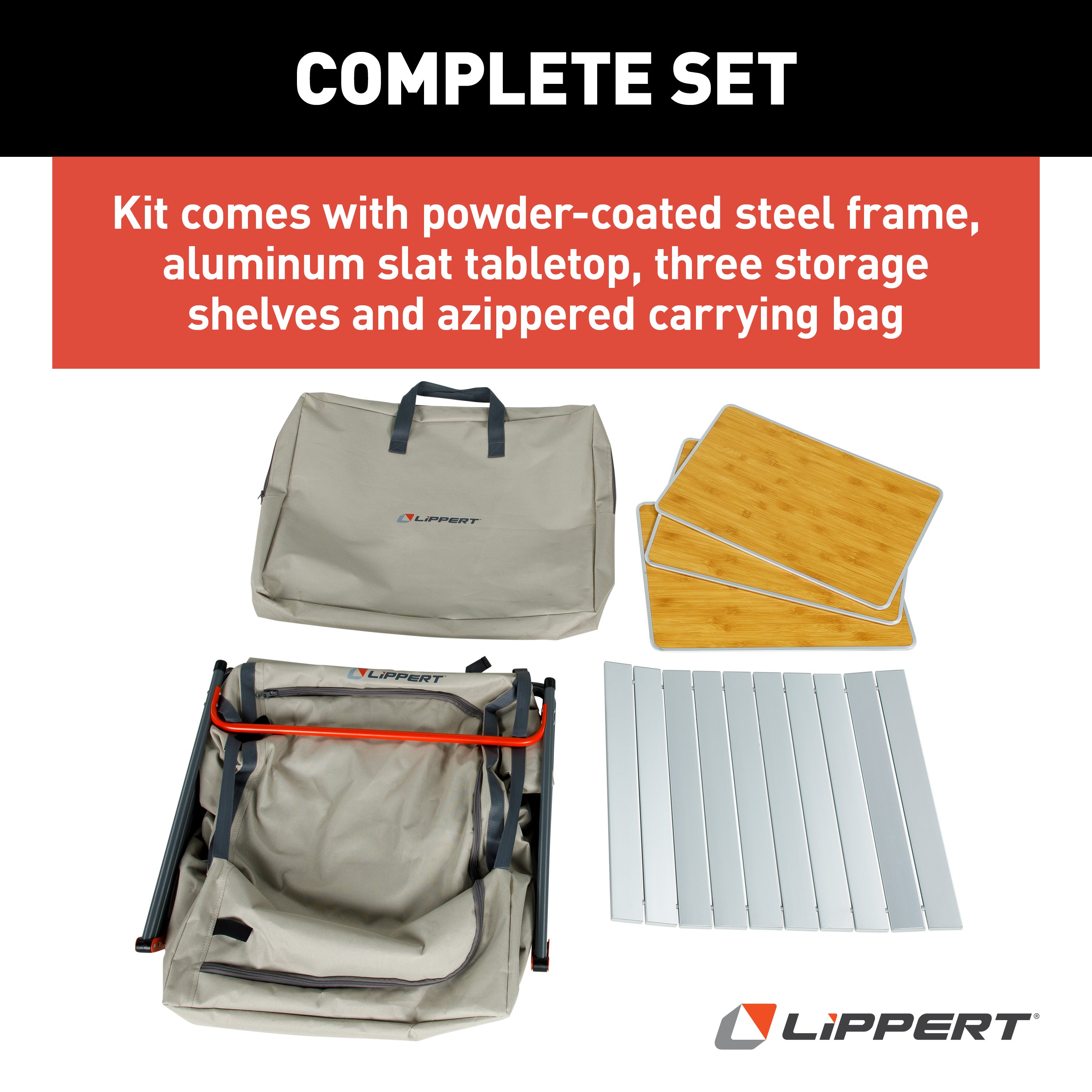 Lippert Camping Pantry - Sand #2023053723 - Image 7