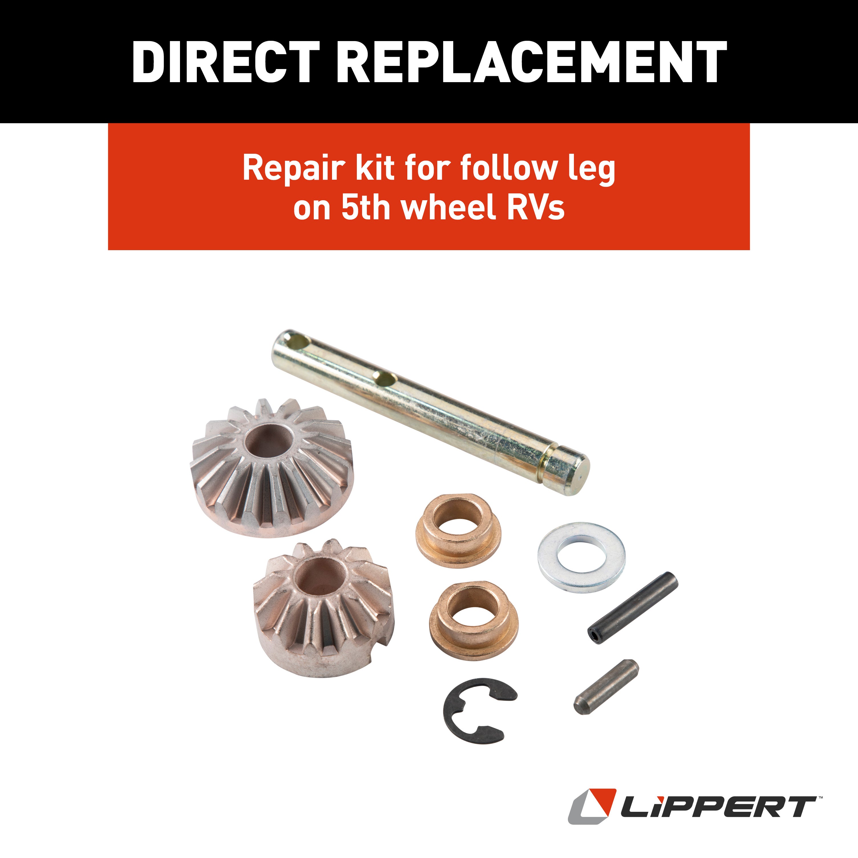 Lippert Follow Power Landing Gear Leg Repair Kit #146060 - Image 6