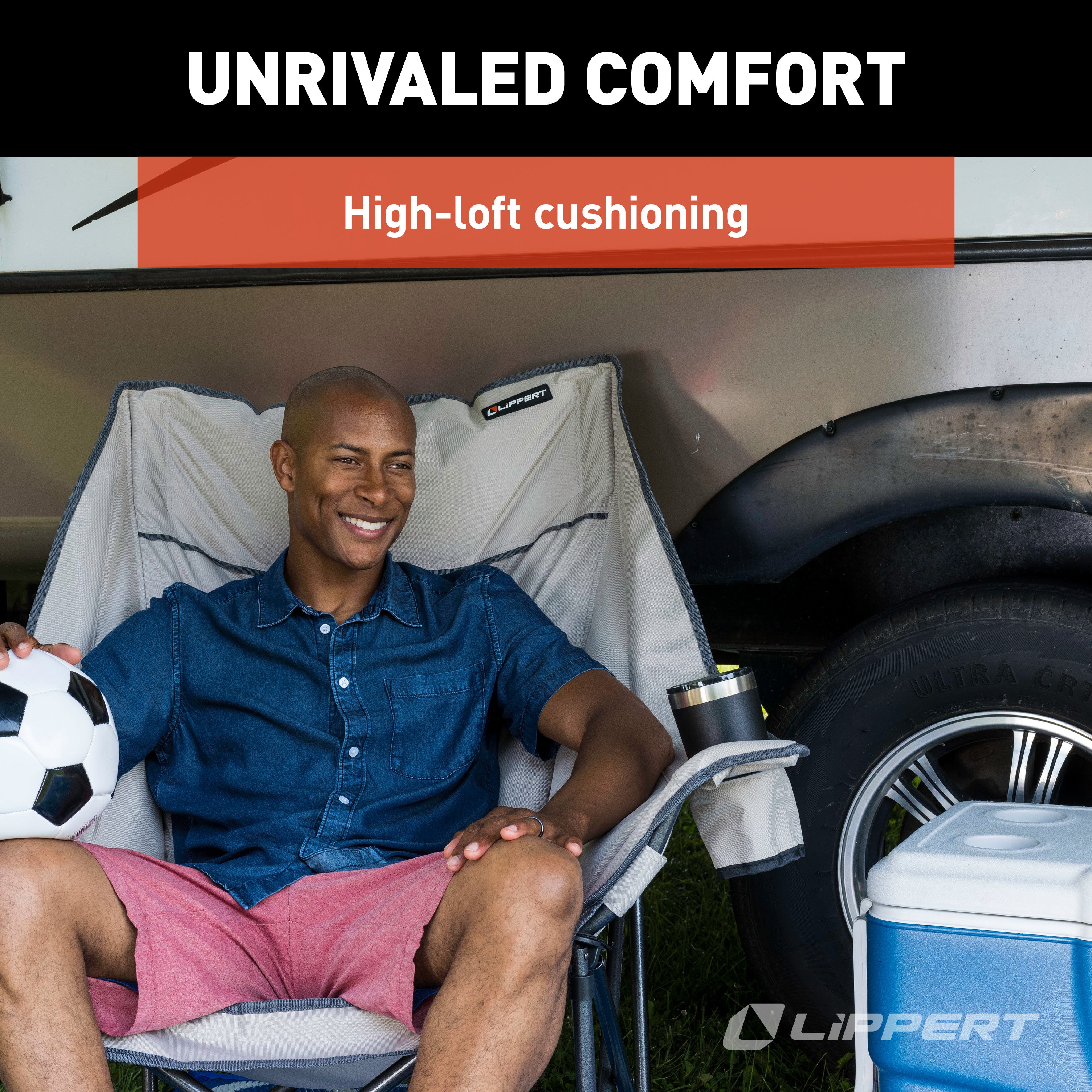 Lippert Big Bear Chair - Sand #2021128653 - Image 4