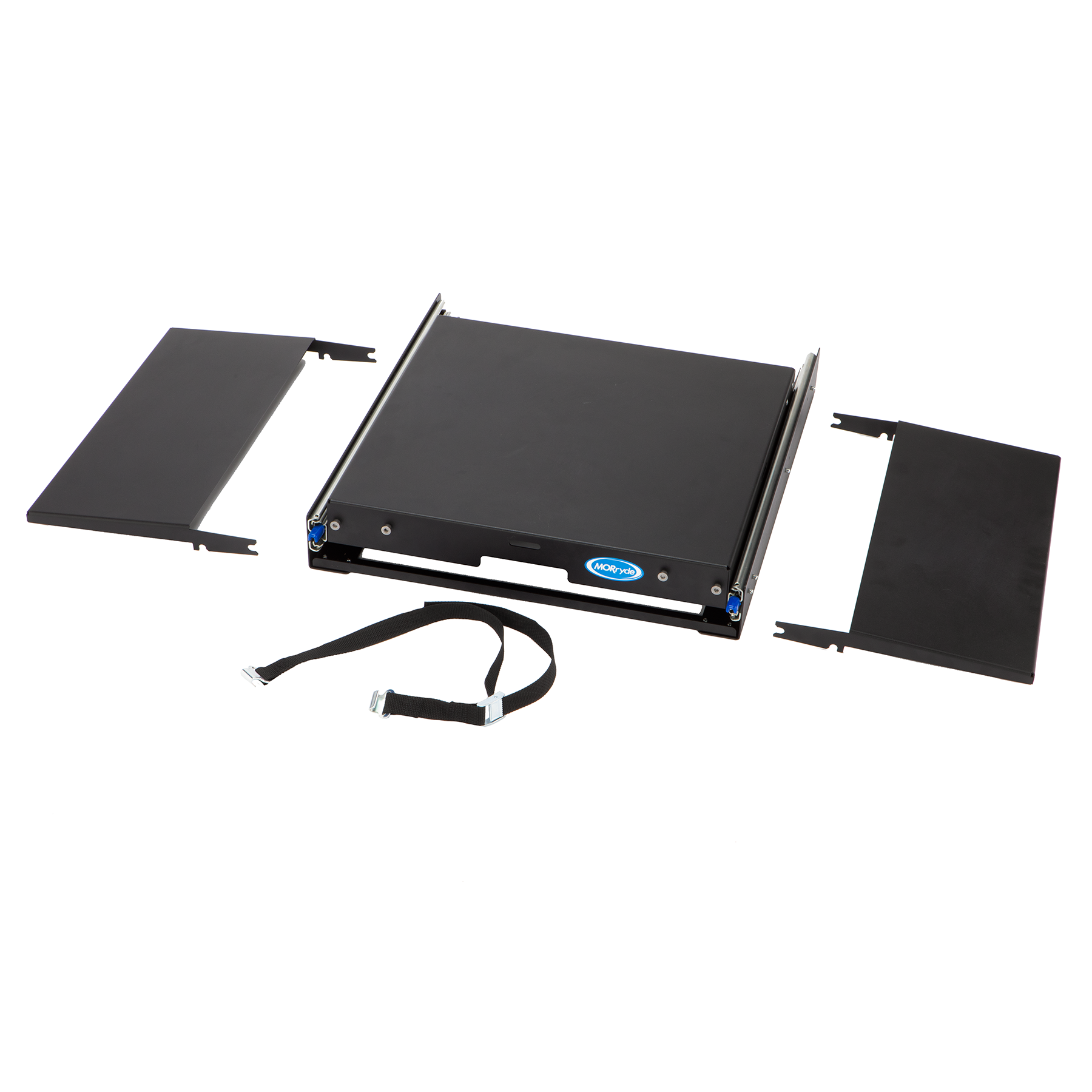 MORryde SP56-467 20.5"W x 20.5"D Sliding Griddle Tray with Clip-On Tables for Both Sides - RV Kitchen Storage