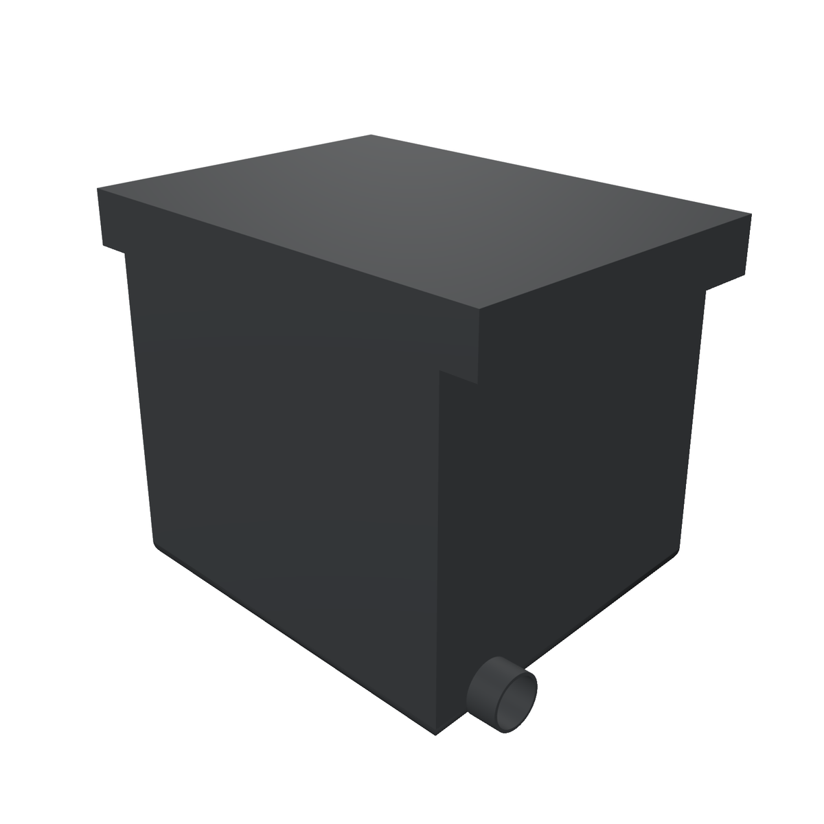 H1133 tank — print-based front-angle rendering