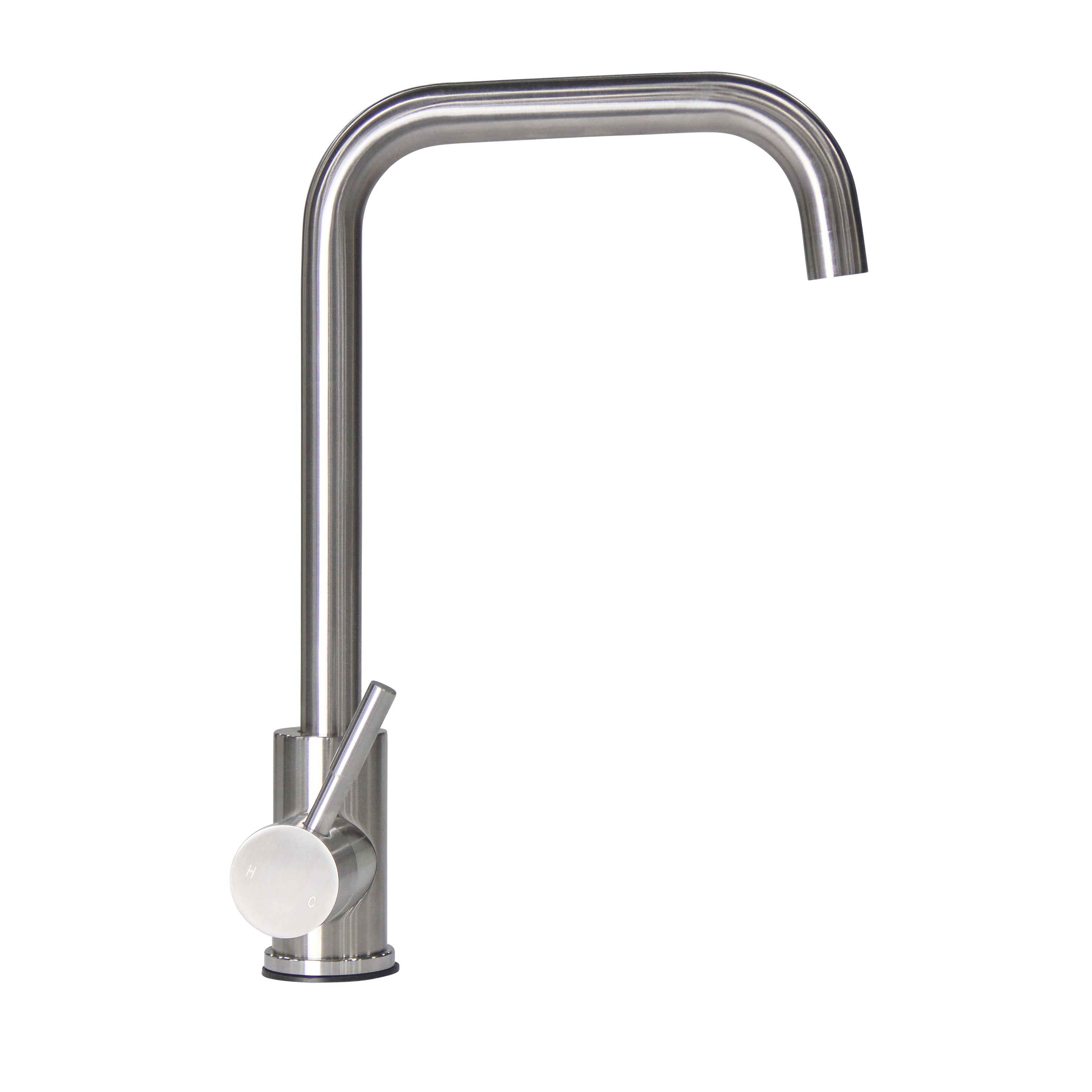 Lippert - Square Gooseneck Faucet - Stainless Steel - Image 1