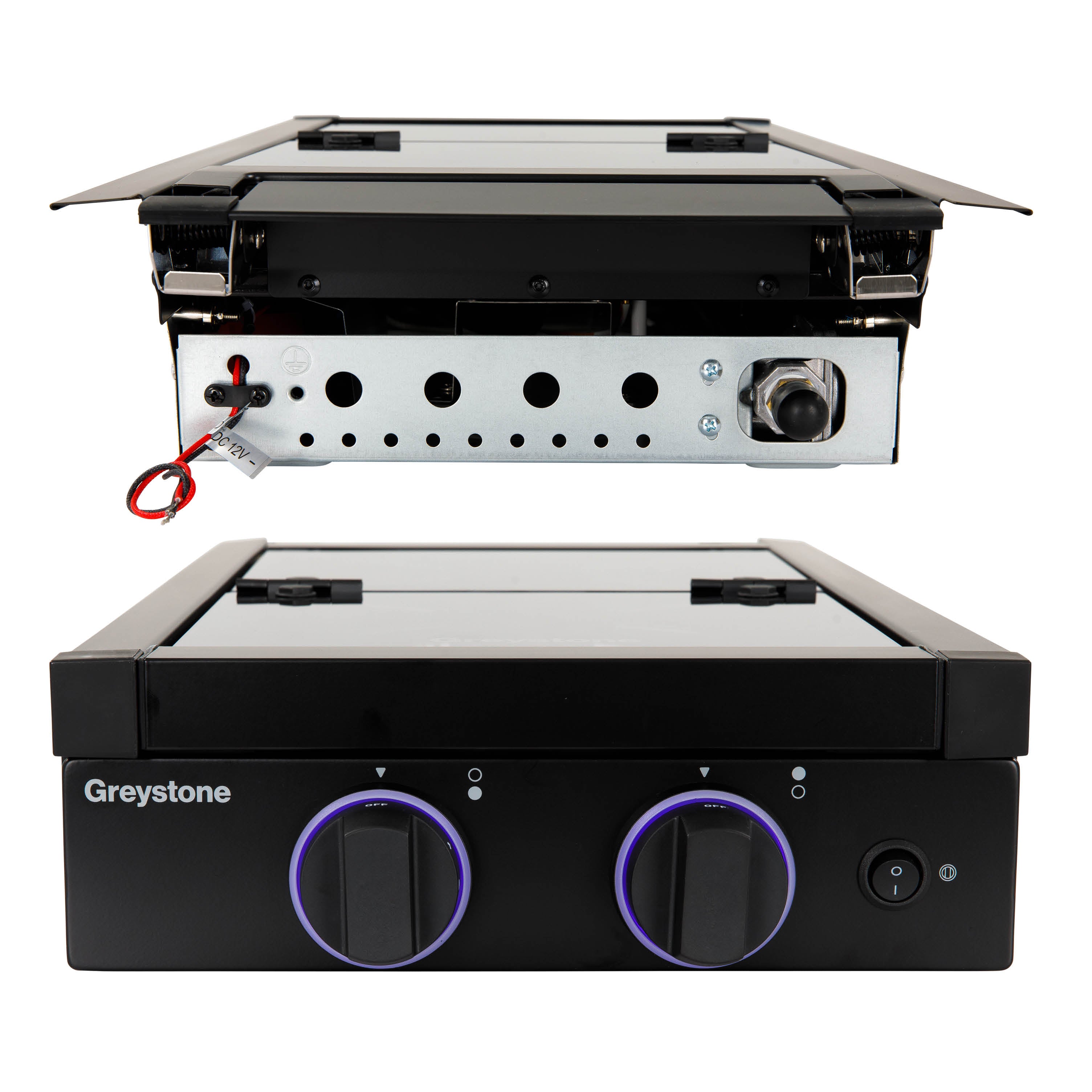 Greystone by Furrion 12 inch 2-burner RV gas cooktop GGH12D2MA1B-BL 2023045680 image 2