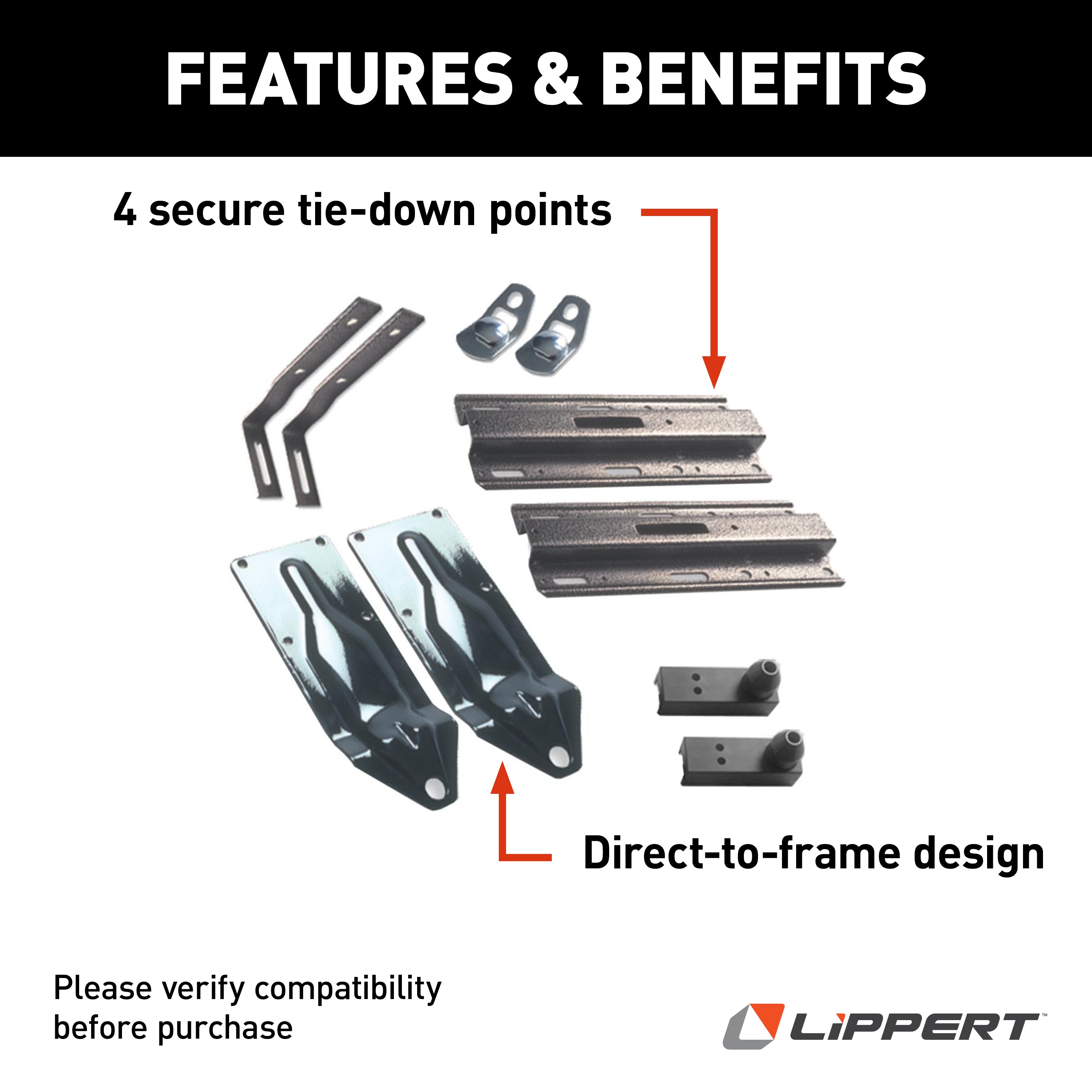 Happijac Ford Tiedown Set #Ft-Ut9 - Image 2