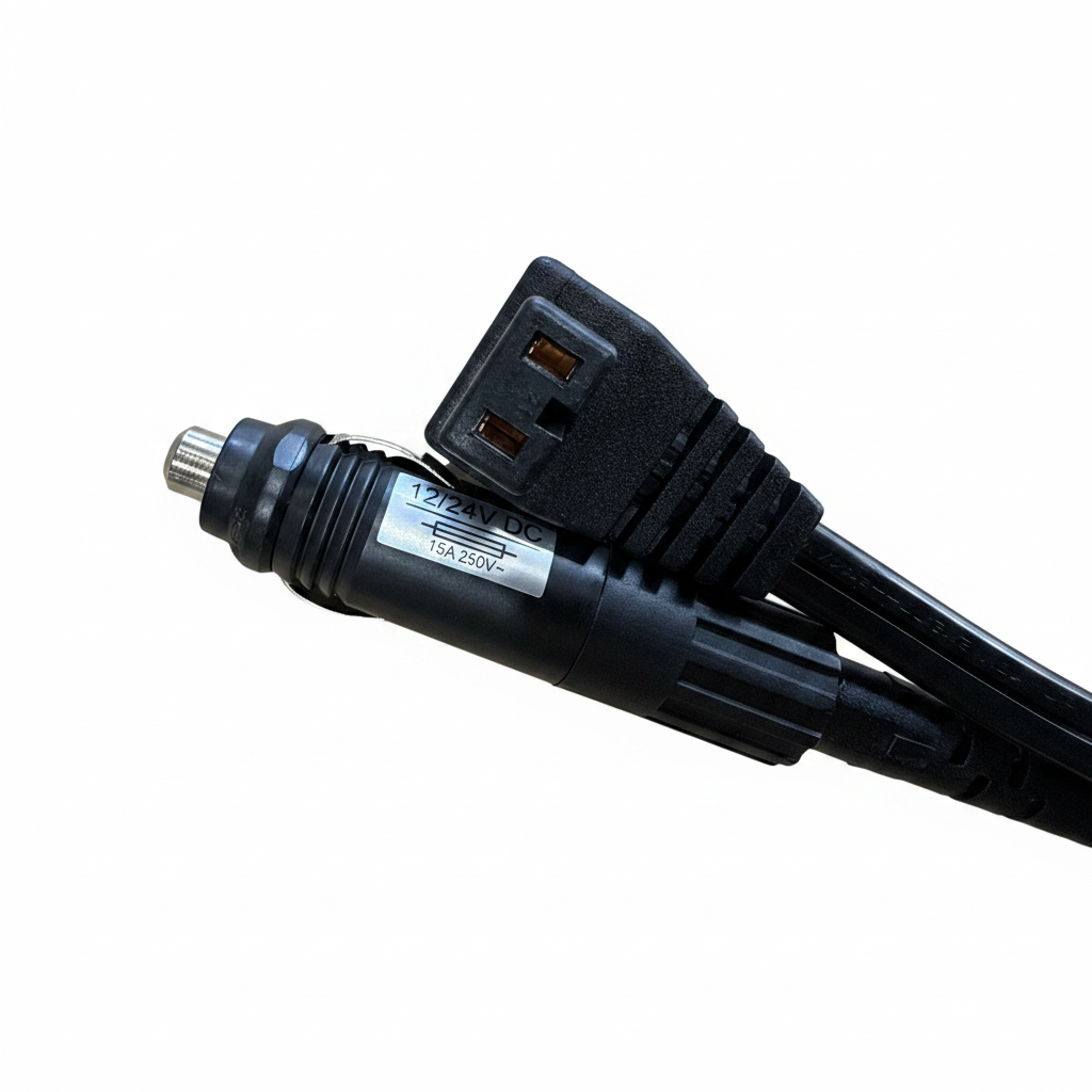 Dometic - RV Power Cord - 14AWG SPT-3 - 1.5m (4.9 ft") - 15A Fuse - UL Certified - Part# 4450029473
