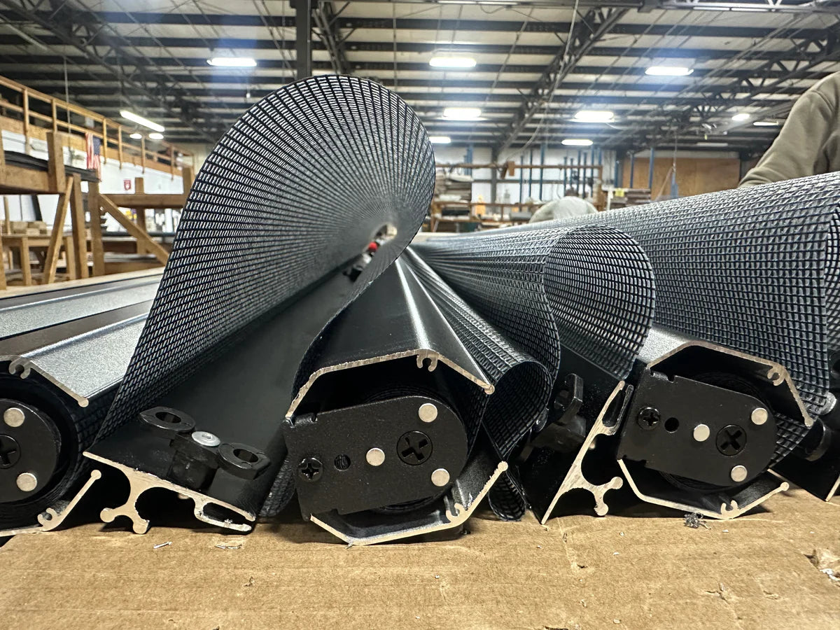 Irvine Shower Replacement Bottom Rail Track - 60" Aluminum (Cut to Width)