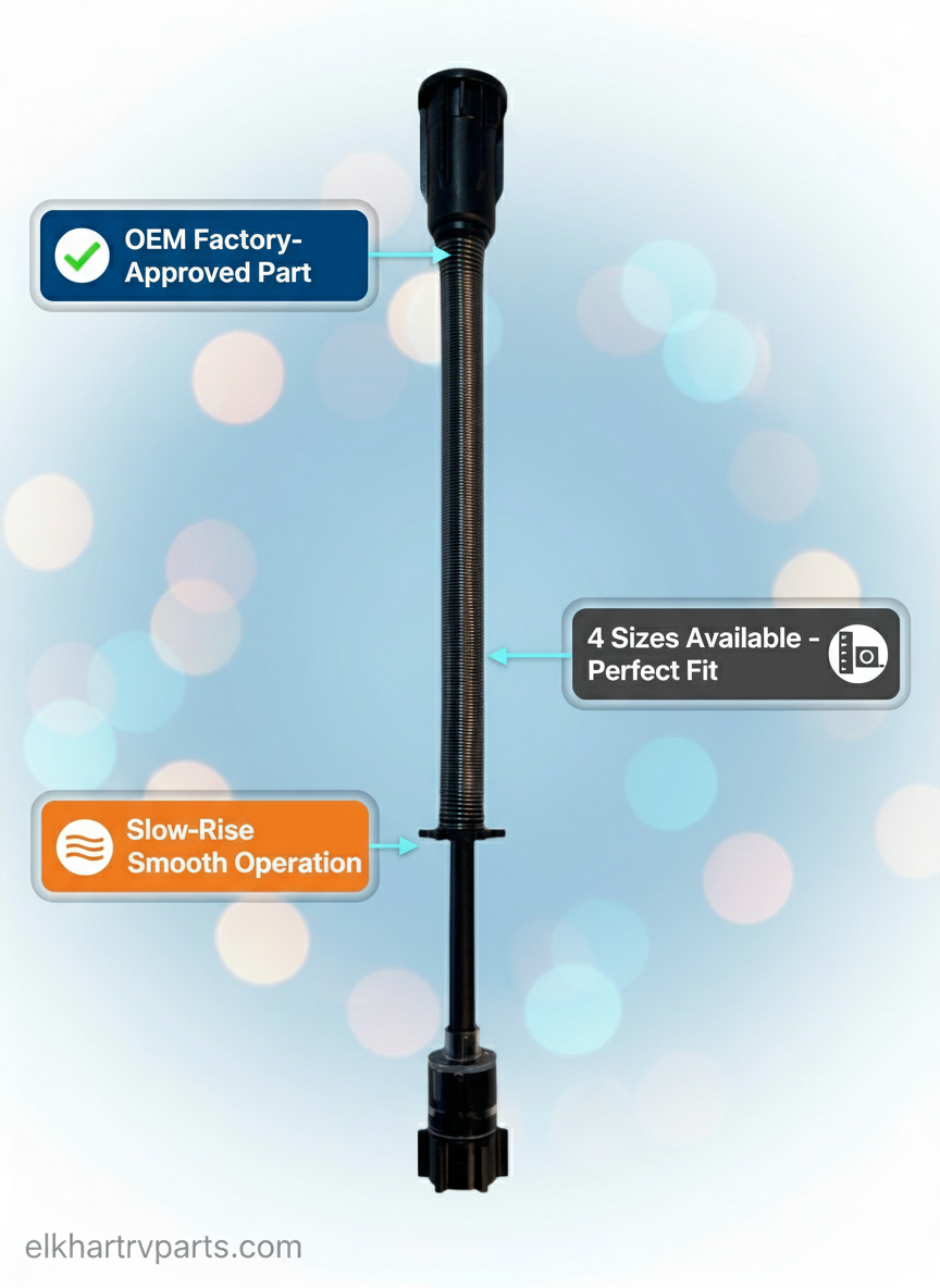 Irvine Replacement Spring - Feature Callouts