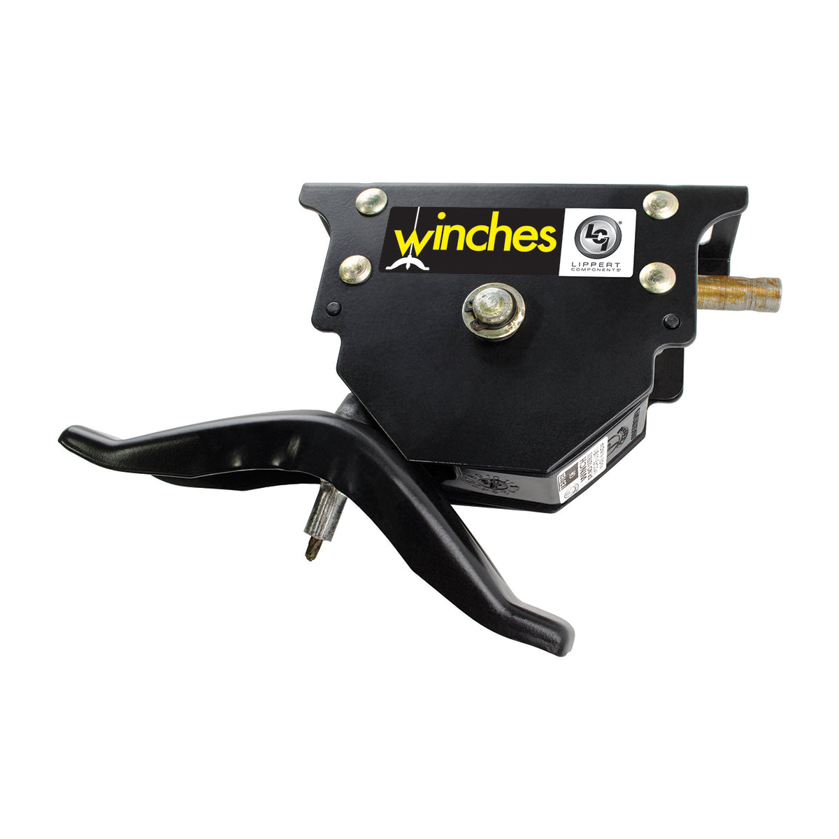 159056 Lippert Replacement Spare Tire Winch With Offset