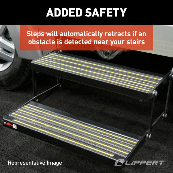 Lippert - Kwikee 28 Series Electric Step Assembly Frame #908028000