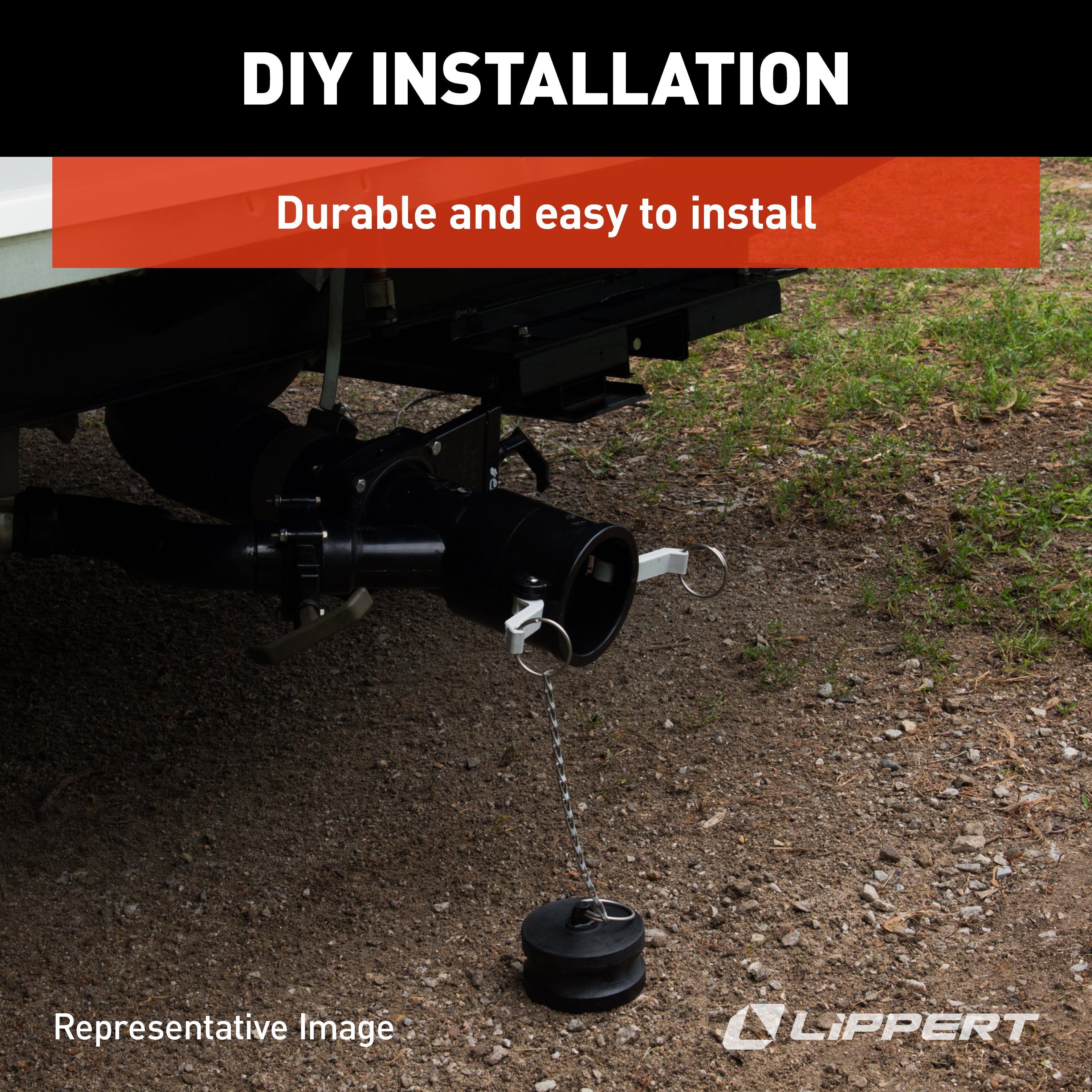 Lippert Waste Master Replacement Cam Lock Connector For Rv Sewer Hose #360578 - Image 5