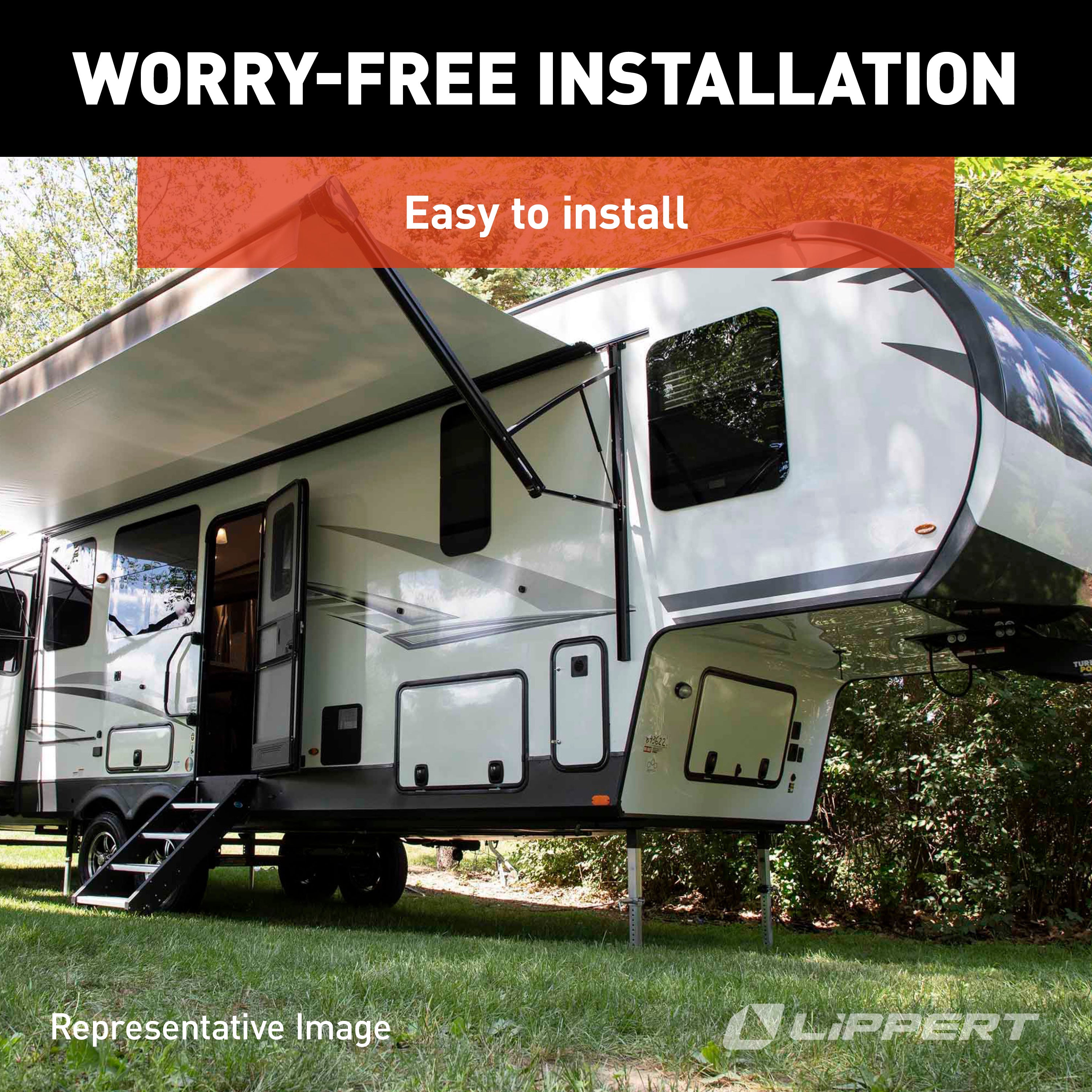 Lippert Replacement Tuson Heavy-Duty Electric Rv Landing Gear Motor #196308 - Image 4