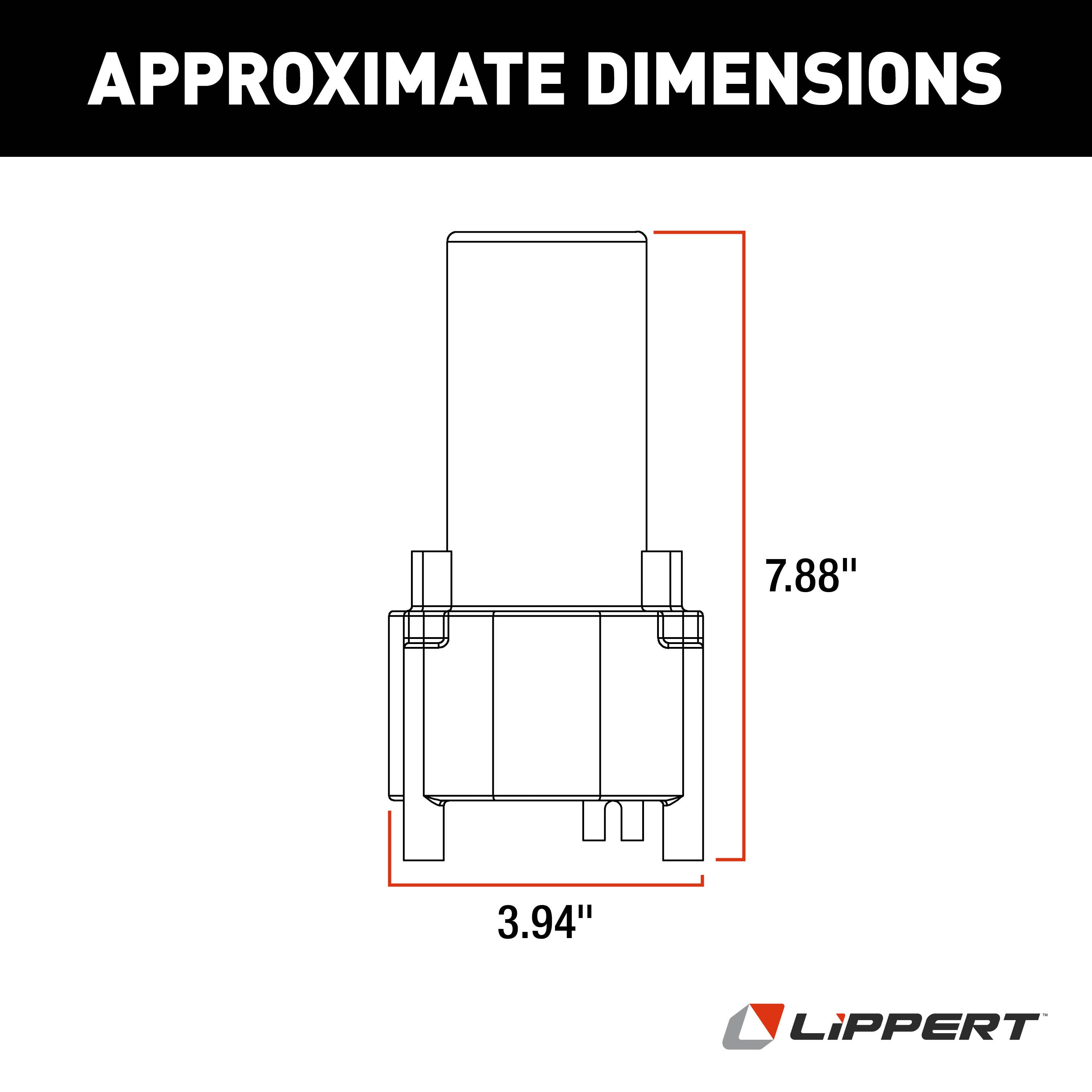Lippert Replacement Venture Standard Landing Gear Motor #142178 - Image 2