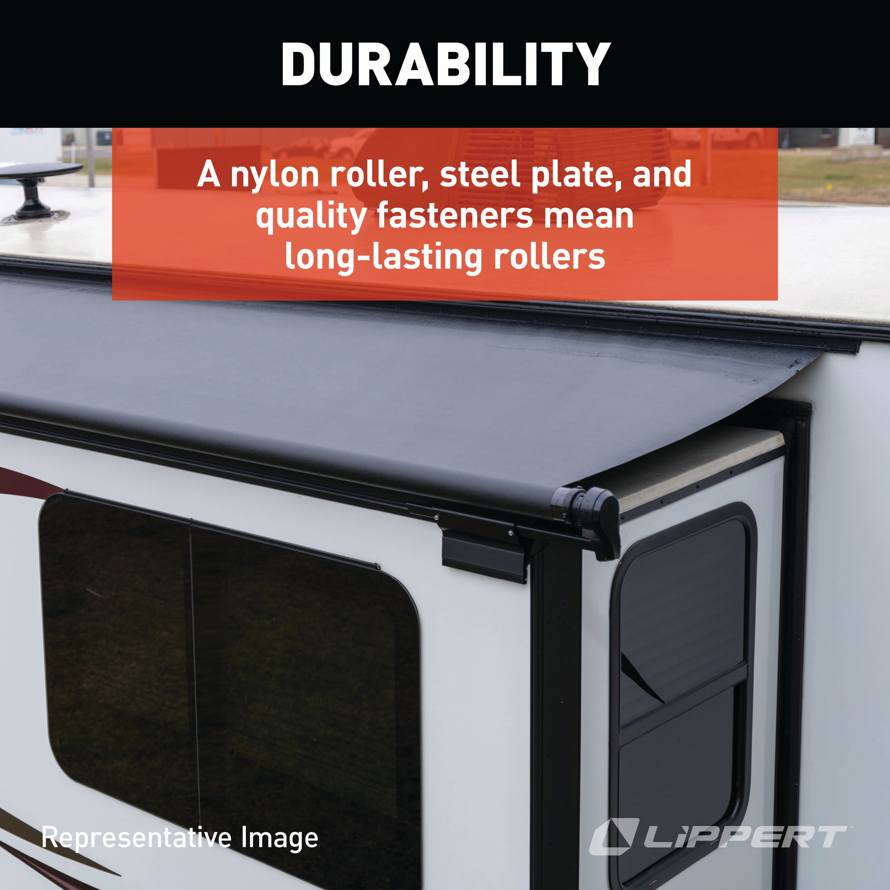 Lippert Replacement Rv Slide-Out J-38 Service Roller #320500 - Image 4