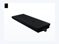MAKS Holding Tank 70 X 28 X 8 - 47 Gallons - End Center Drain - 2 Core - Blank Tank