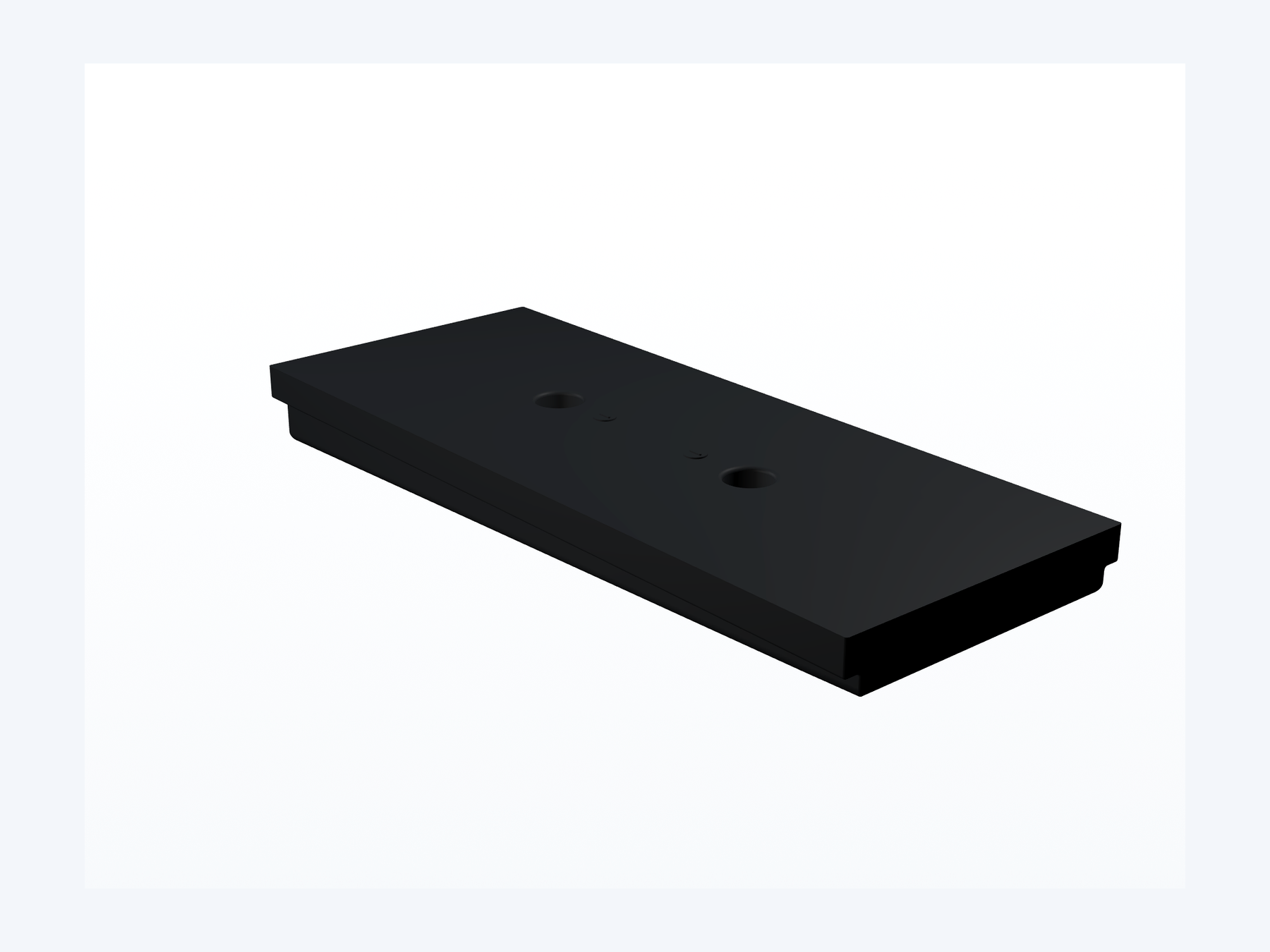 MAKS Holding Tank 70 X 28 X 8 - 47 Gallons - End Center Drain - 2 Core - Blank Tank reference close