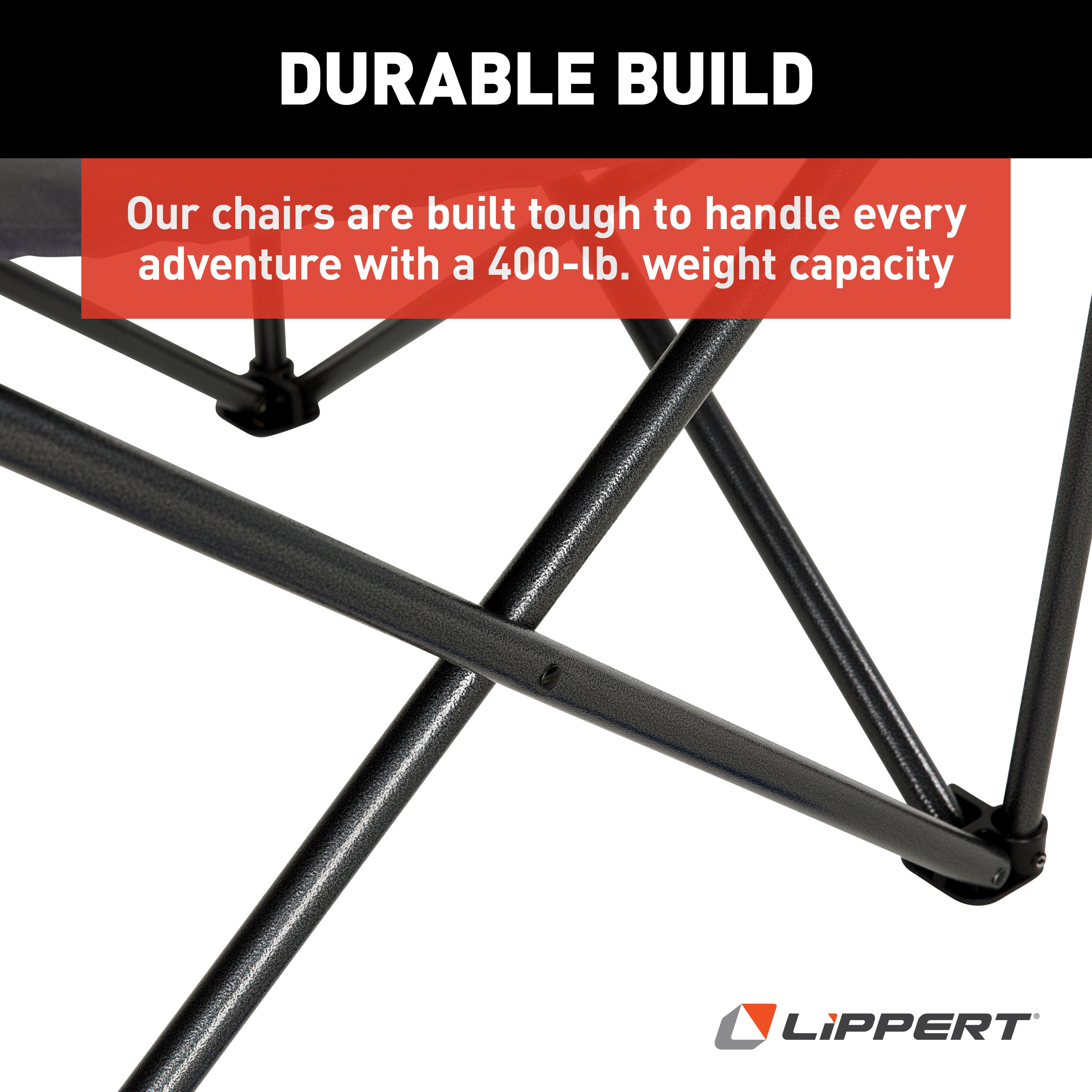 Lippert Campfire Deluxe Folding Chair - Mossy Oak Original Bottomland Camo #2023053729 - Image 5