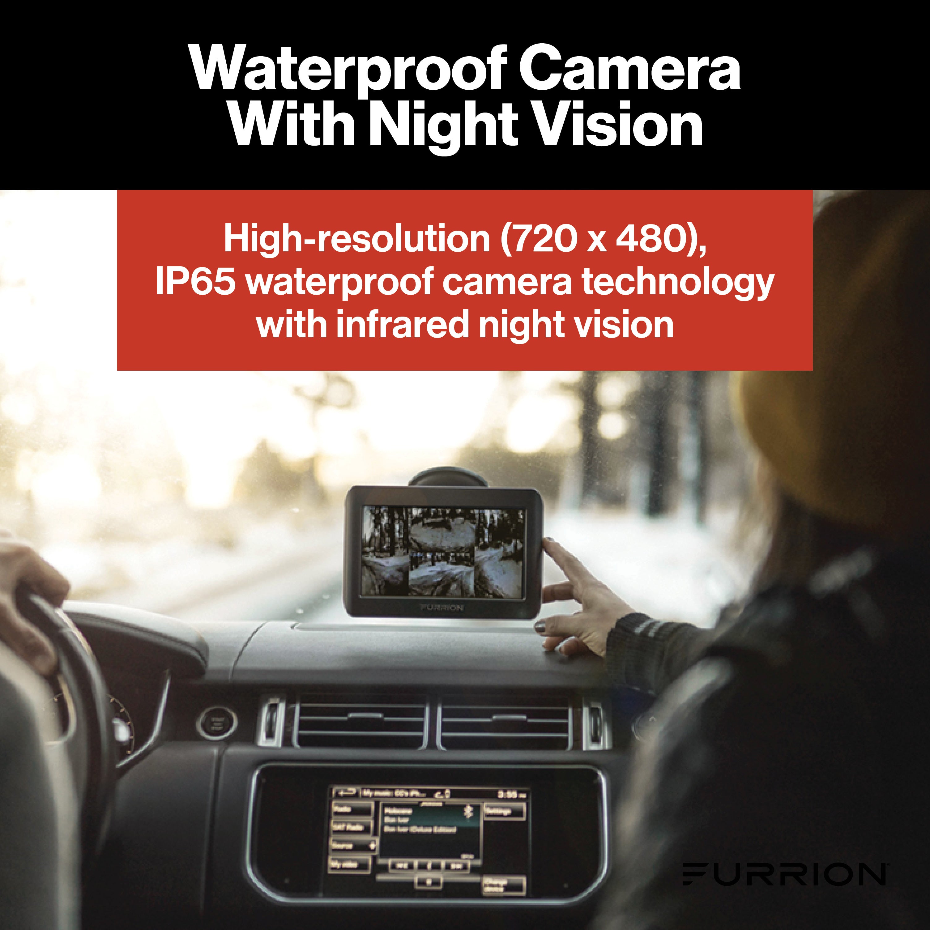 Furrion Vision S Rv Backup Camera System With 3 Cameras & 7" Monitor - Led Marker Lights #Fos07Taem - Image 6