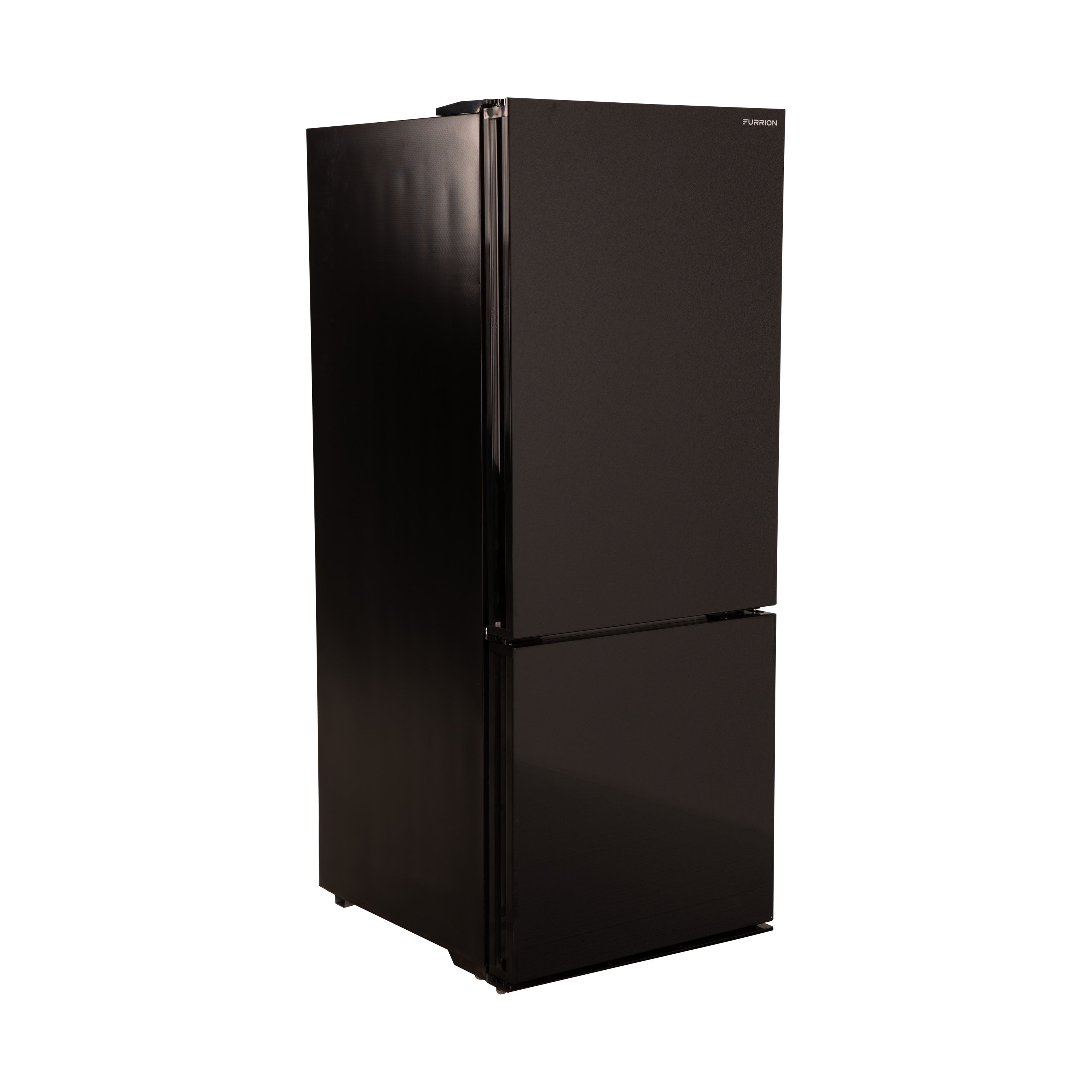 Furrion Rv Refrigerator - 12V, 10.7 Cu. Ft., Dual Swing Doors, Bottom Door Freezer, Black Glass Finish #Fcr11Dcgba-Bg-Ds - Image 1