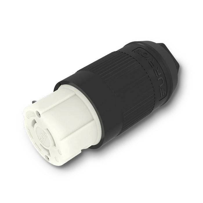 Furrion 50A (125V) Connector Cord Terminal - Black #F50Fmp-Ss - Image 1