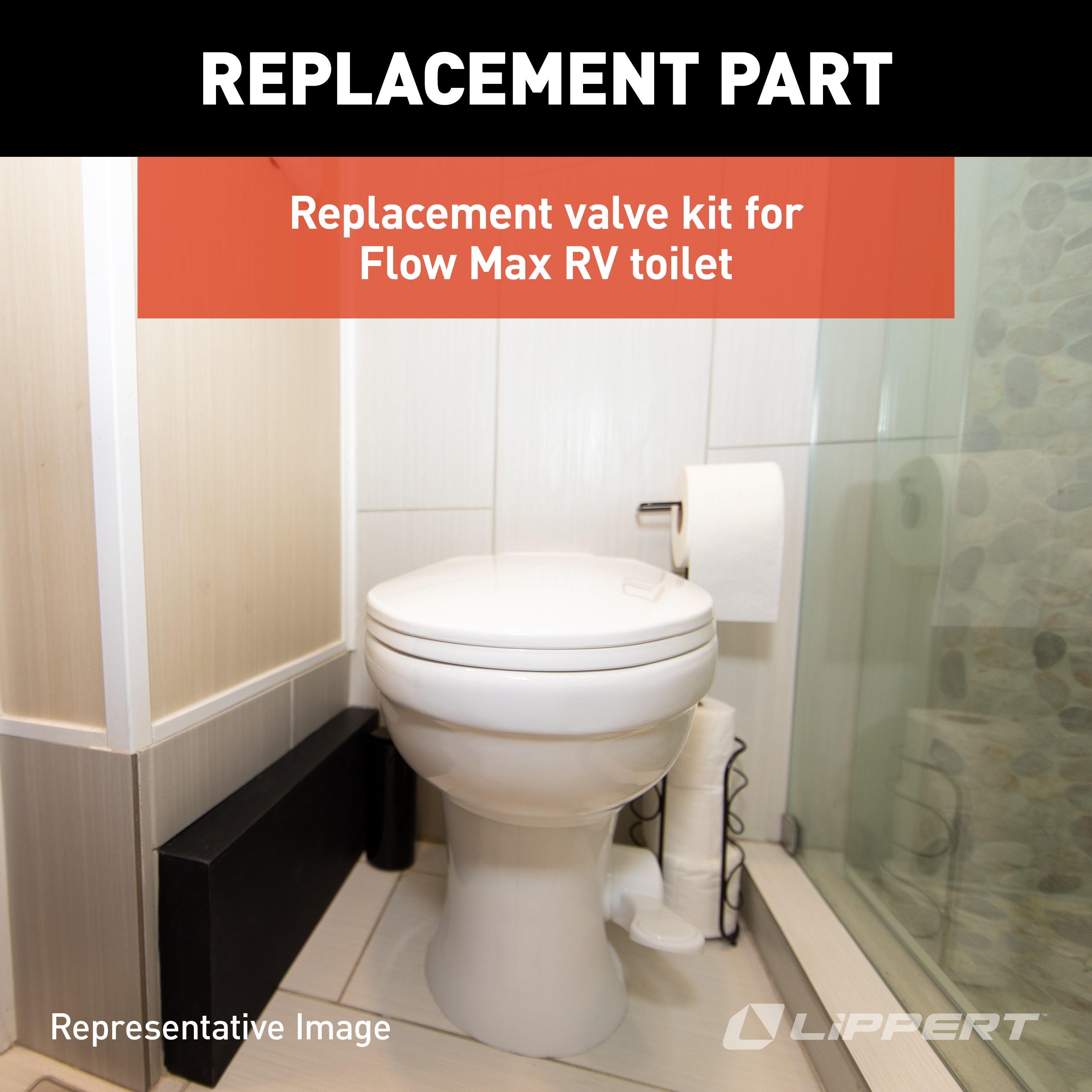 Lippert - Flow Max Replacement Rv Toilet Valve Kit - Image 3