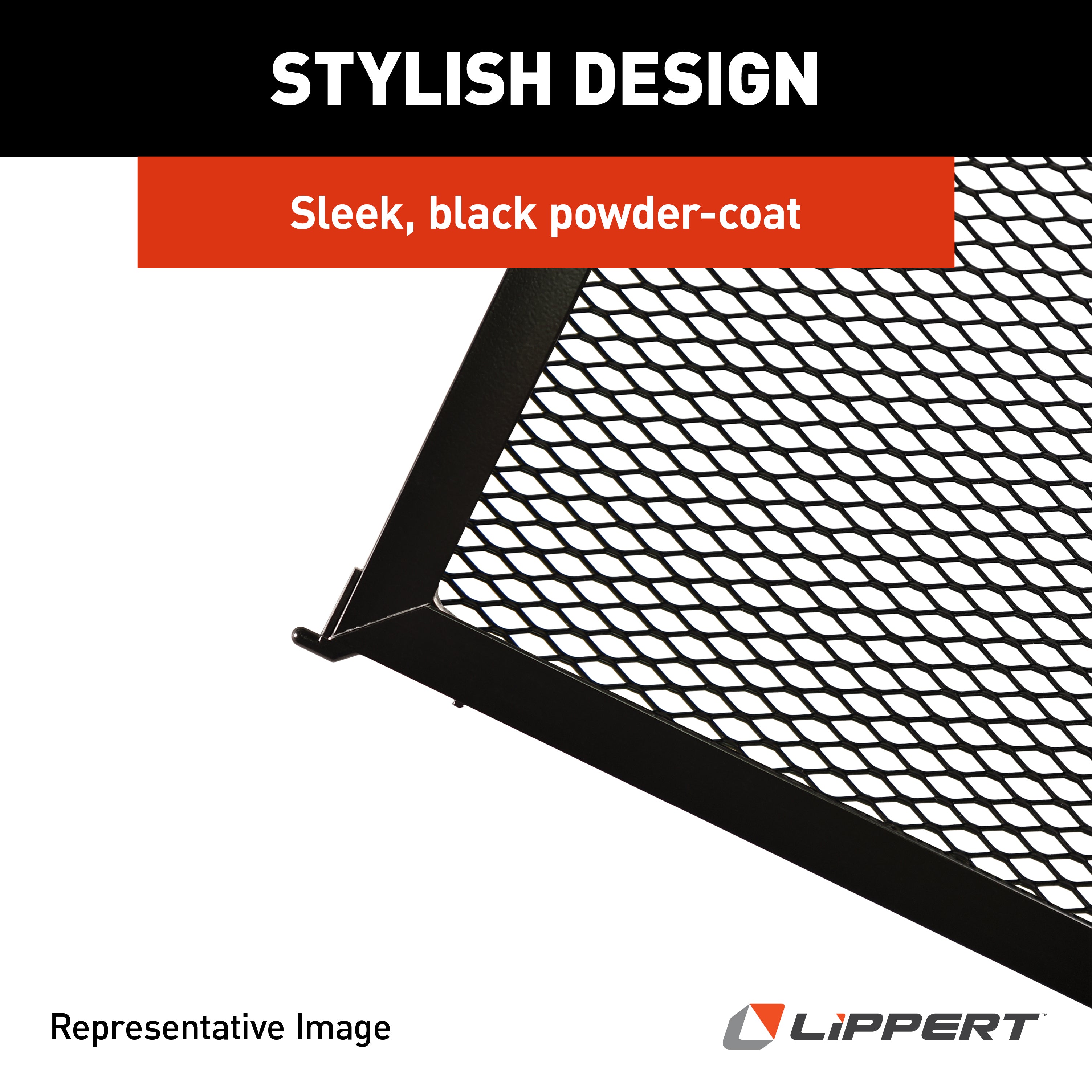 Lippert Screen Defender Rv Entry Door Screen Protector - 24" Kit - Image 7