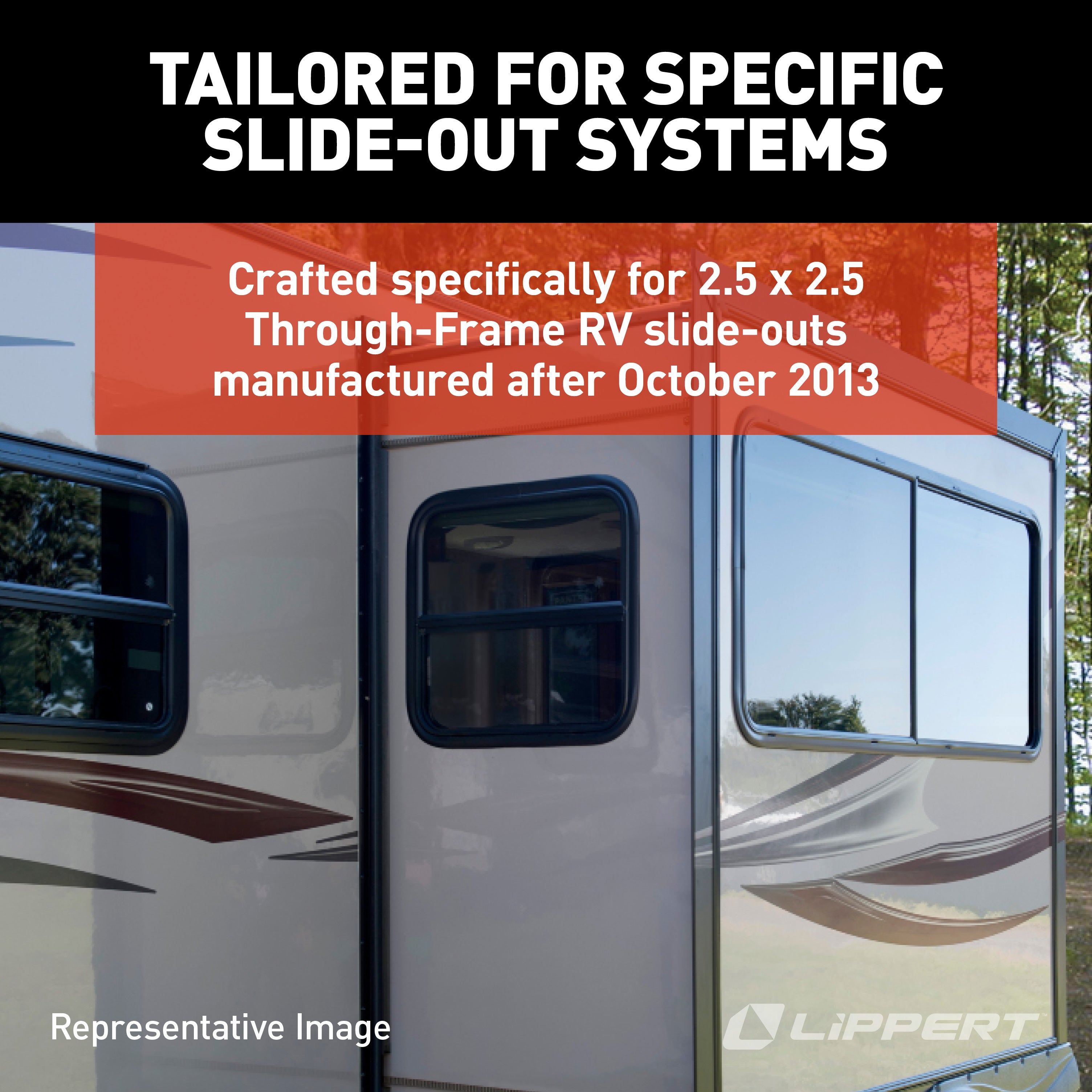 Lippert Rv Slide-Out 2.5 X 2.5 Standard Gear Pack #324869 - Image 4