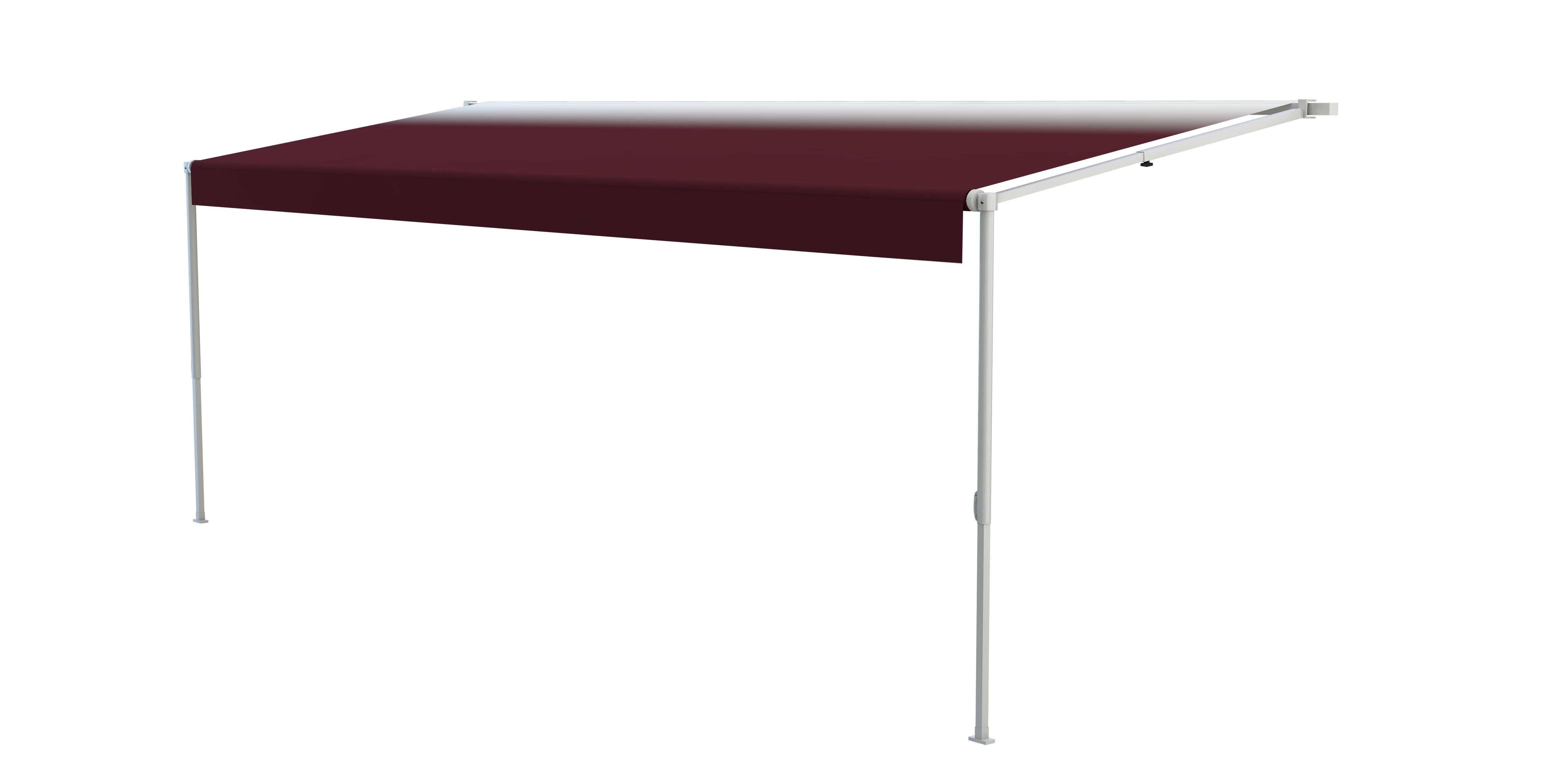 Solera 15' 1000 Series Rv Awning Roller Assembly - Burgundy Fade #V000343065 - Image 1