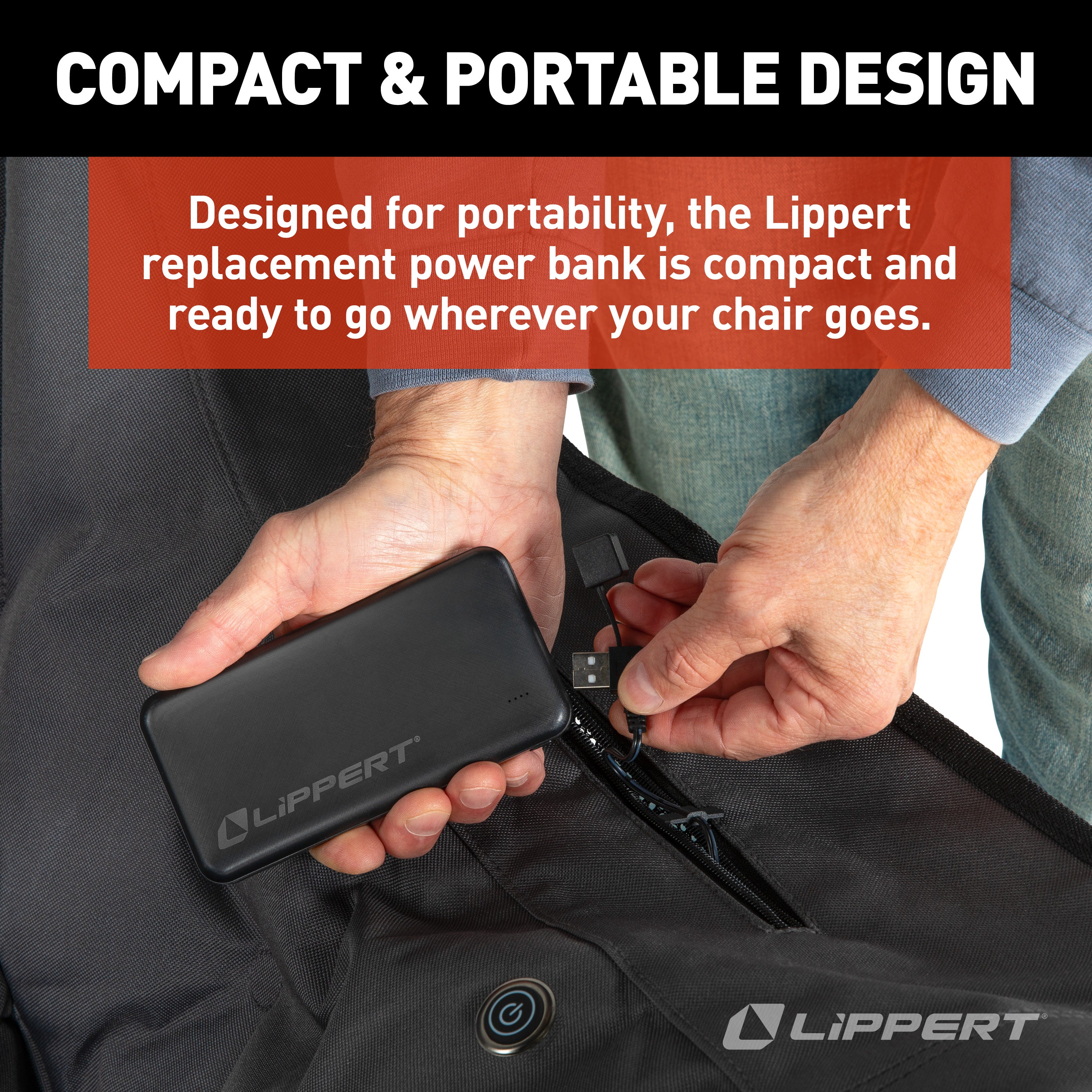 Lippert Replacement Power Bank For Heated Camping Chairs - 10,000 Mah #2024043405 - Image 7