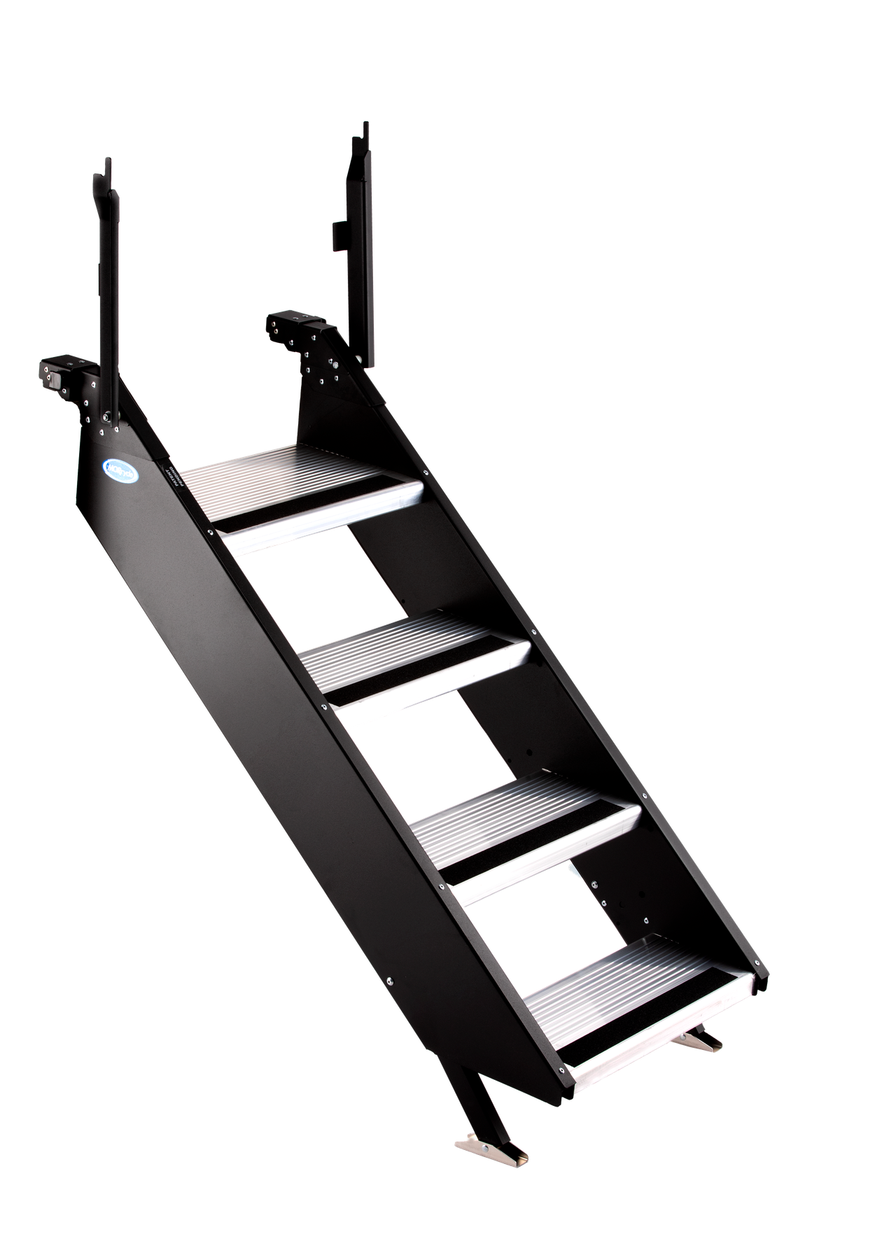 MORryde STP-225 Top Mounted Patio Entry Step - 4 Step - RV Entry System